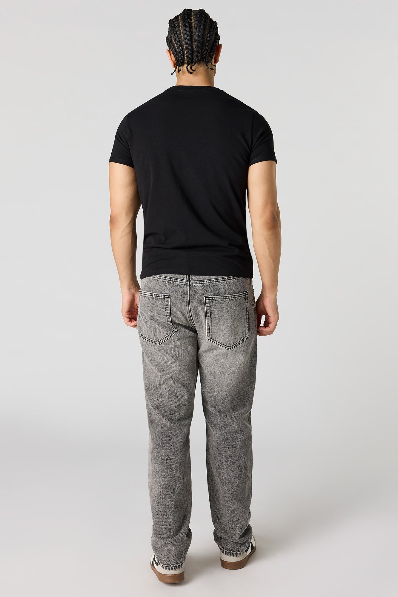 Straight Grey Jean