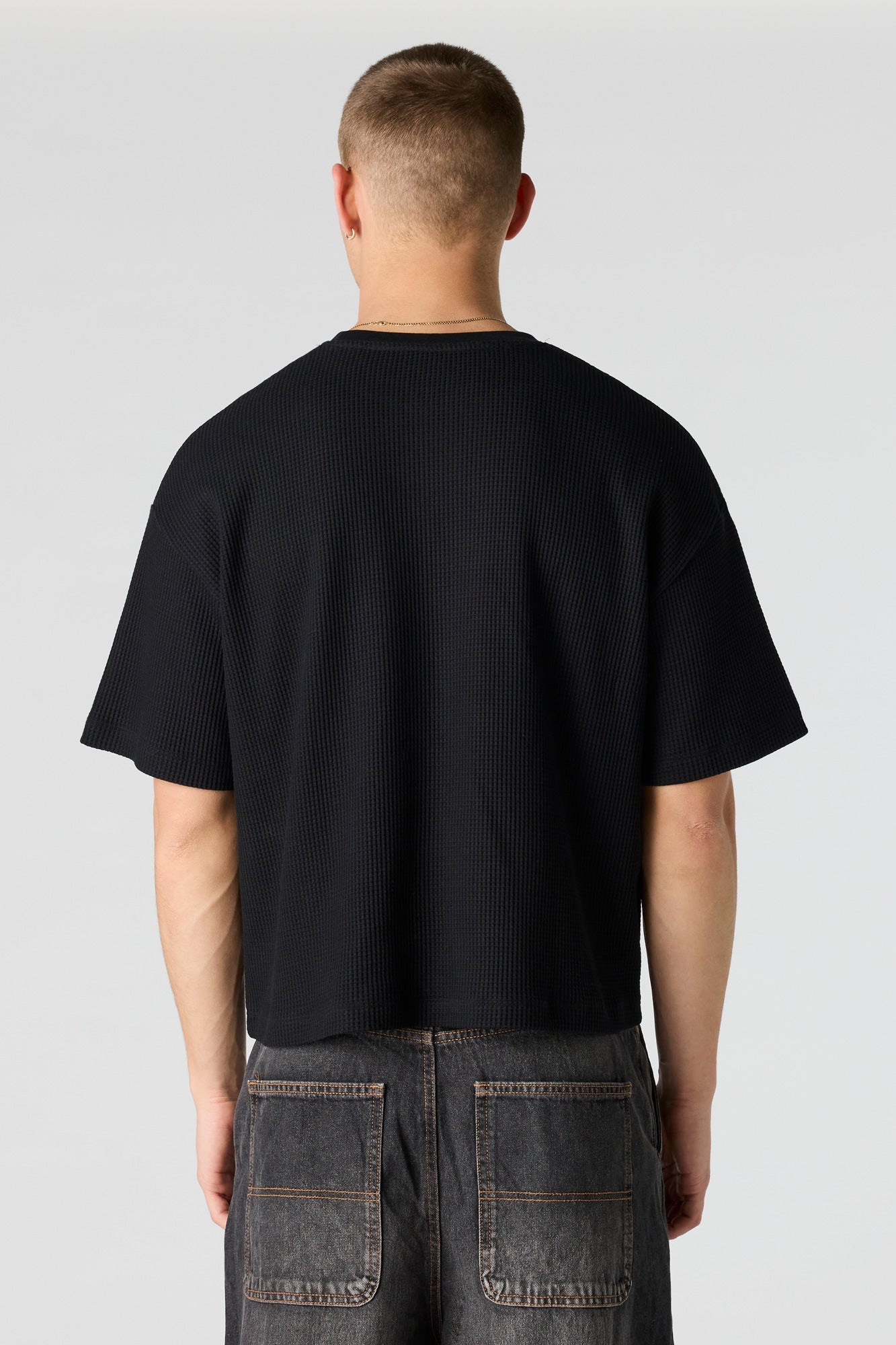 Textured Boxy T-Shirt