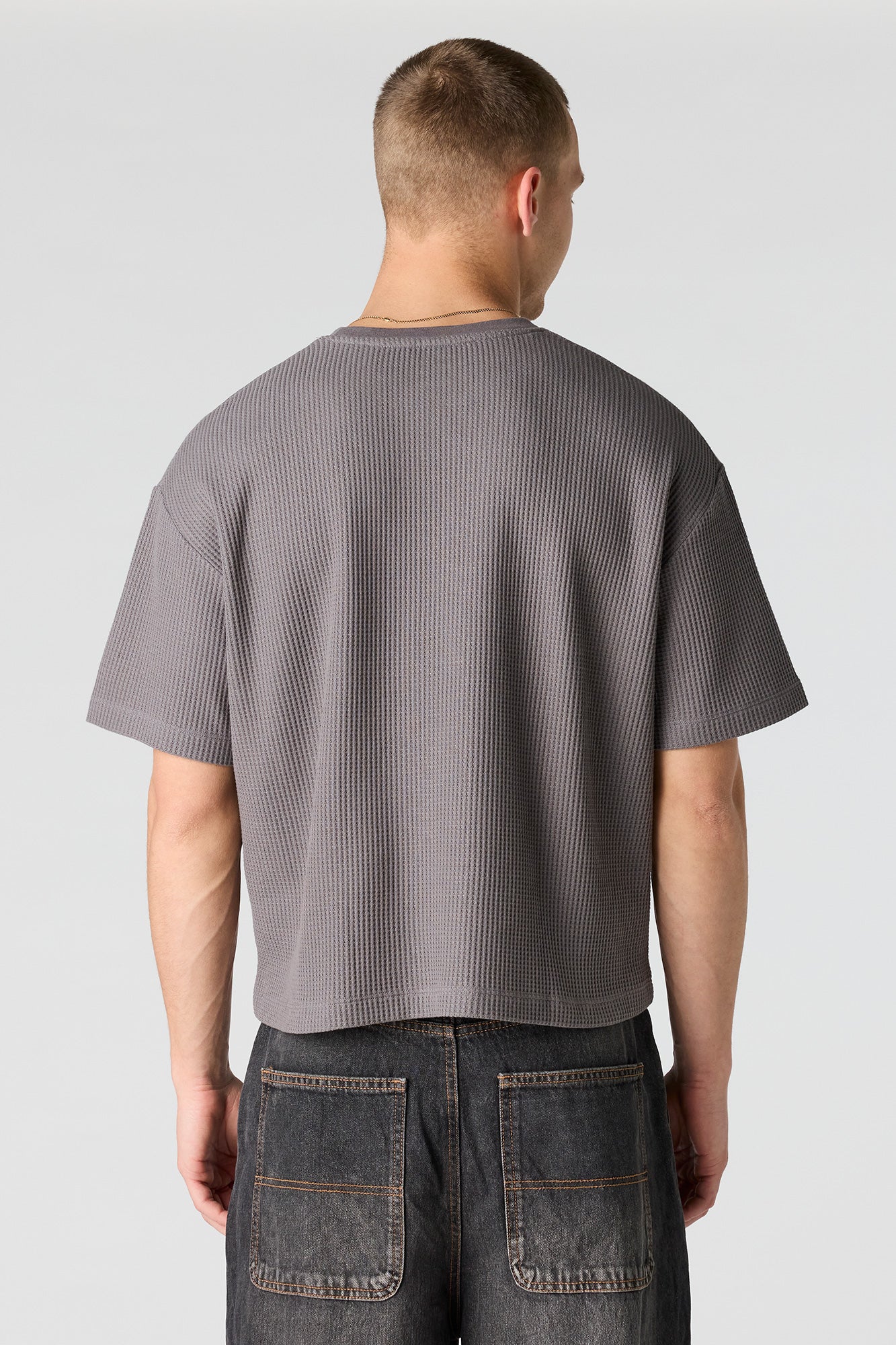 Textured Boxy T-Shirt
