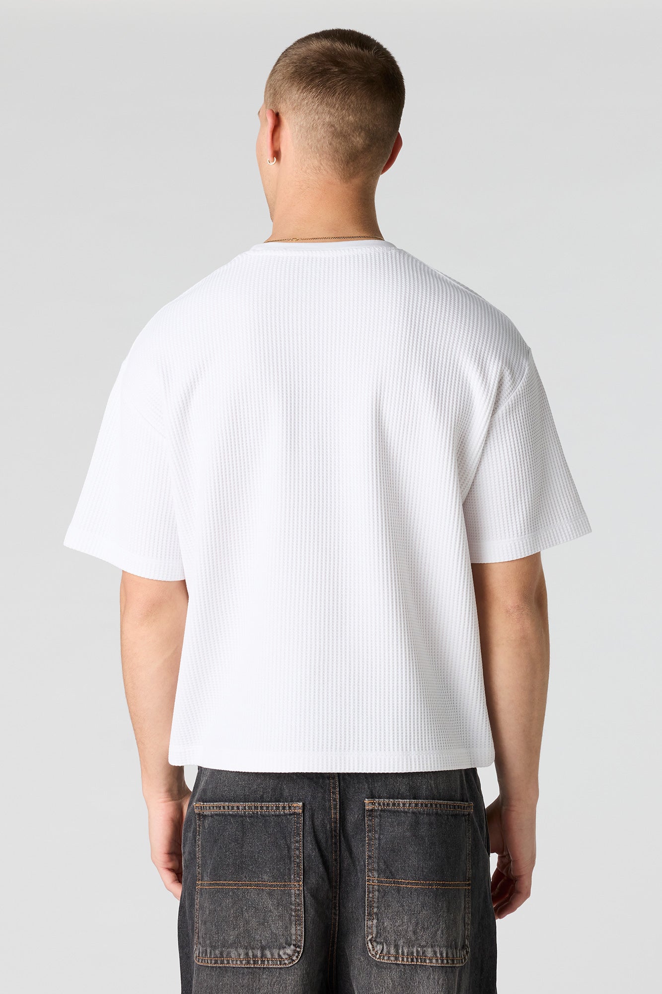 Textured Boxy T-Shirt