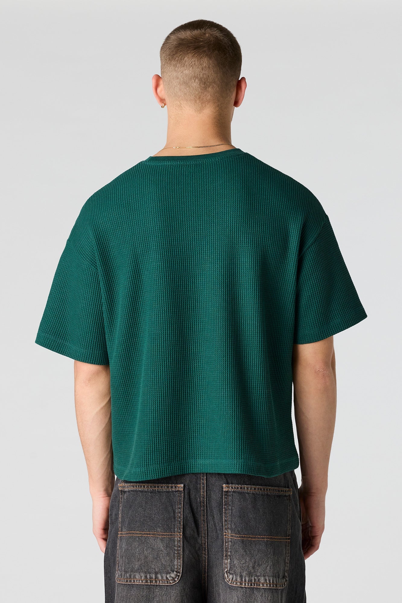Textured Boxy T-Shirt