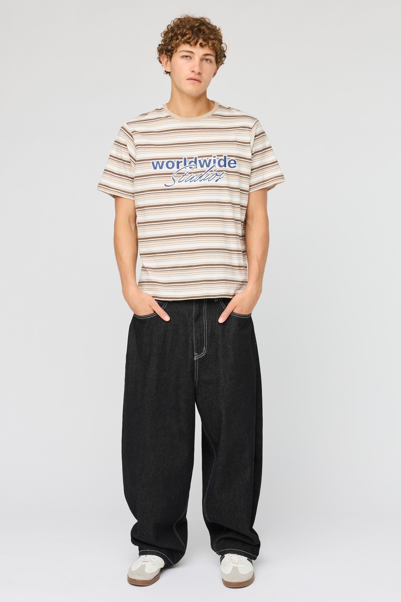 Graphic Striped T-Shirt