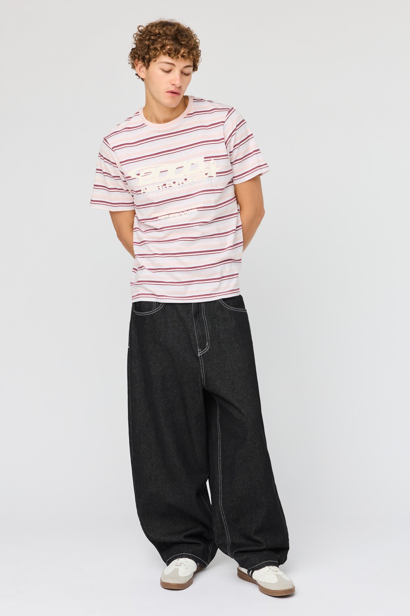Graphic Striped T-Shirt