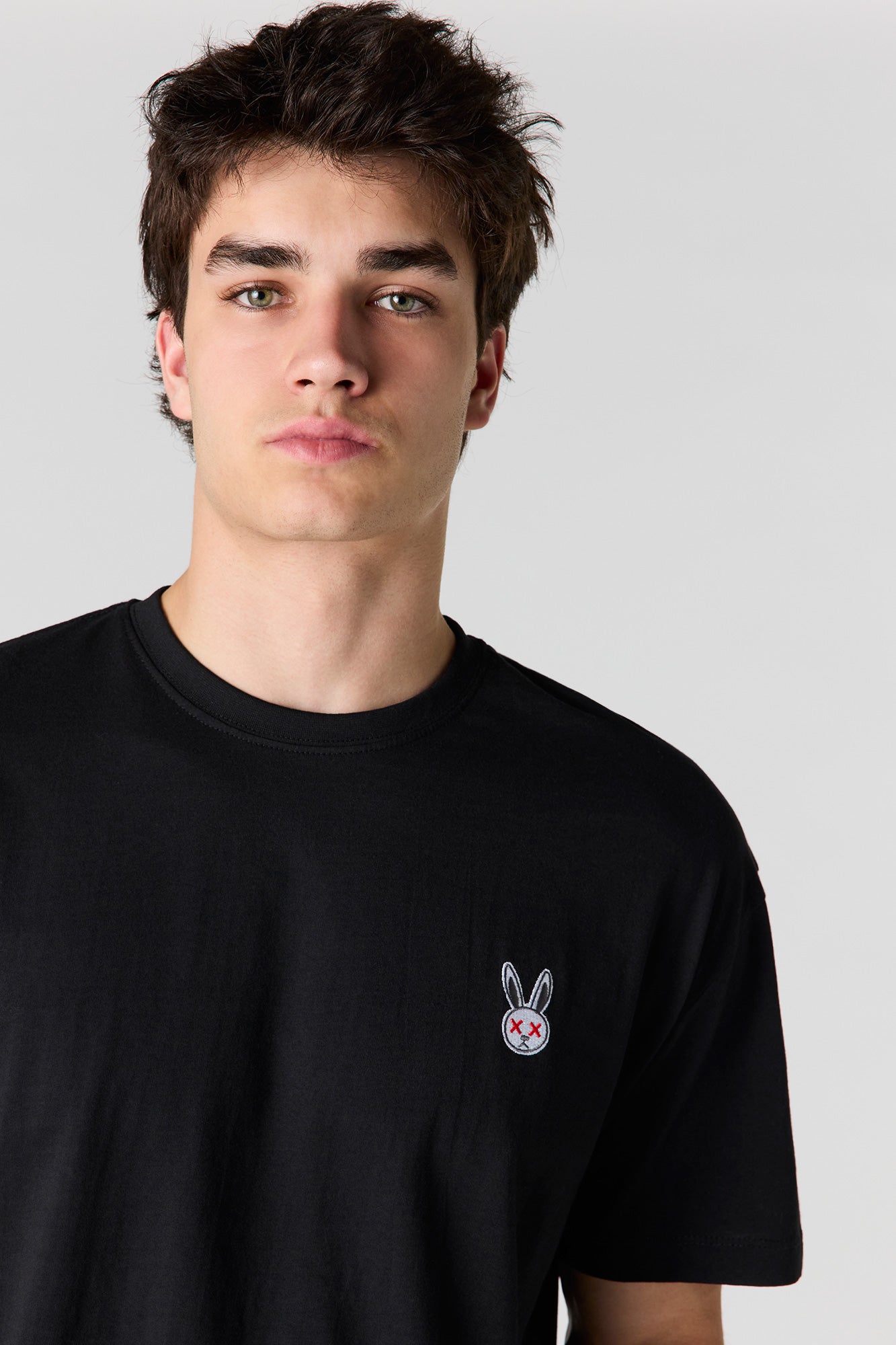 Embroidered Boxy T-Shirt