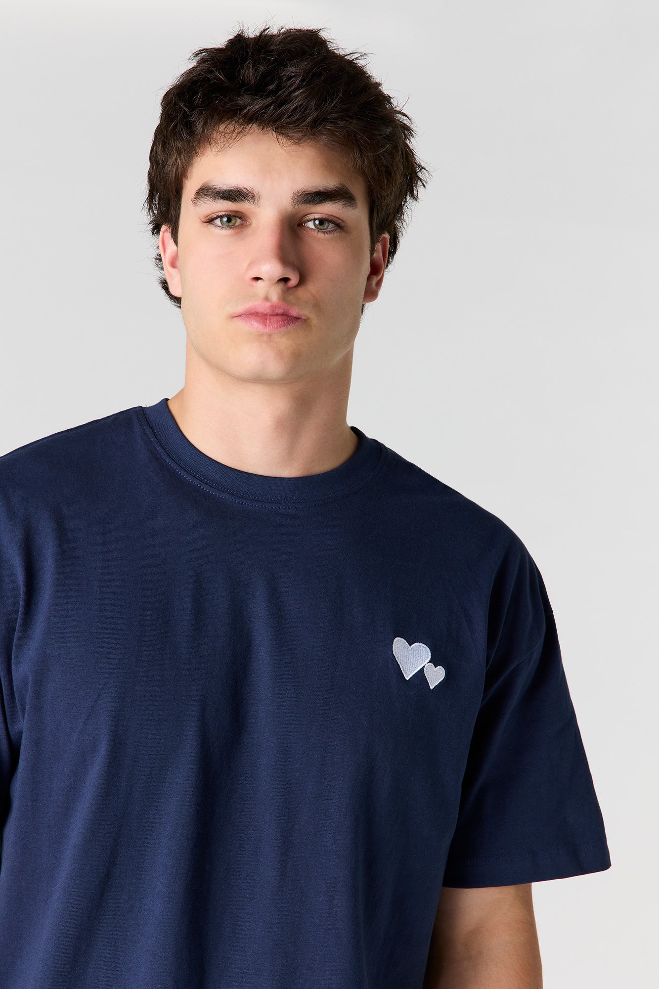 Embroidered Boxy T-Shirt