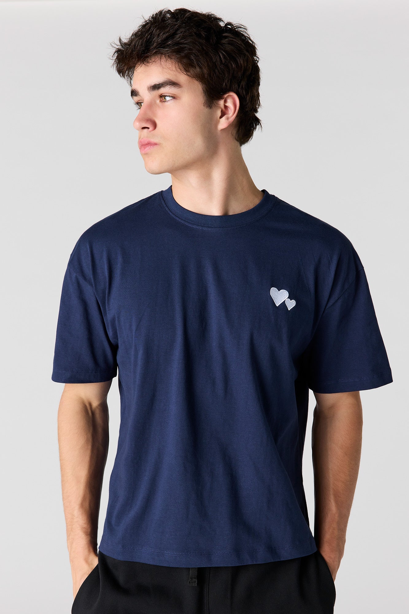 Embroidered Boxy T-Shirt