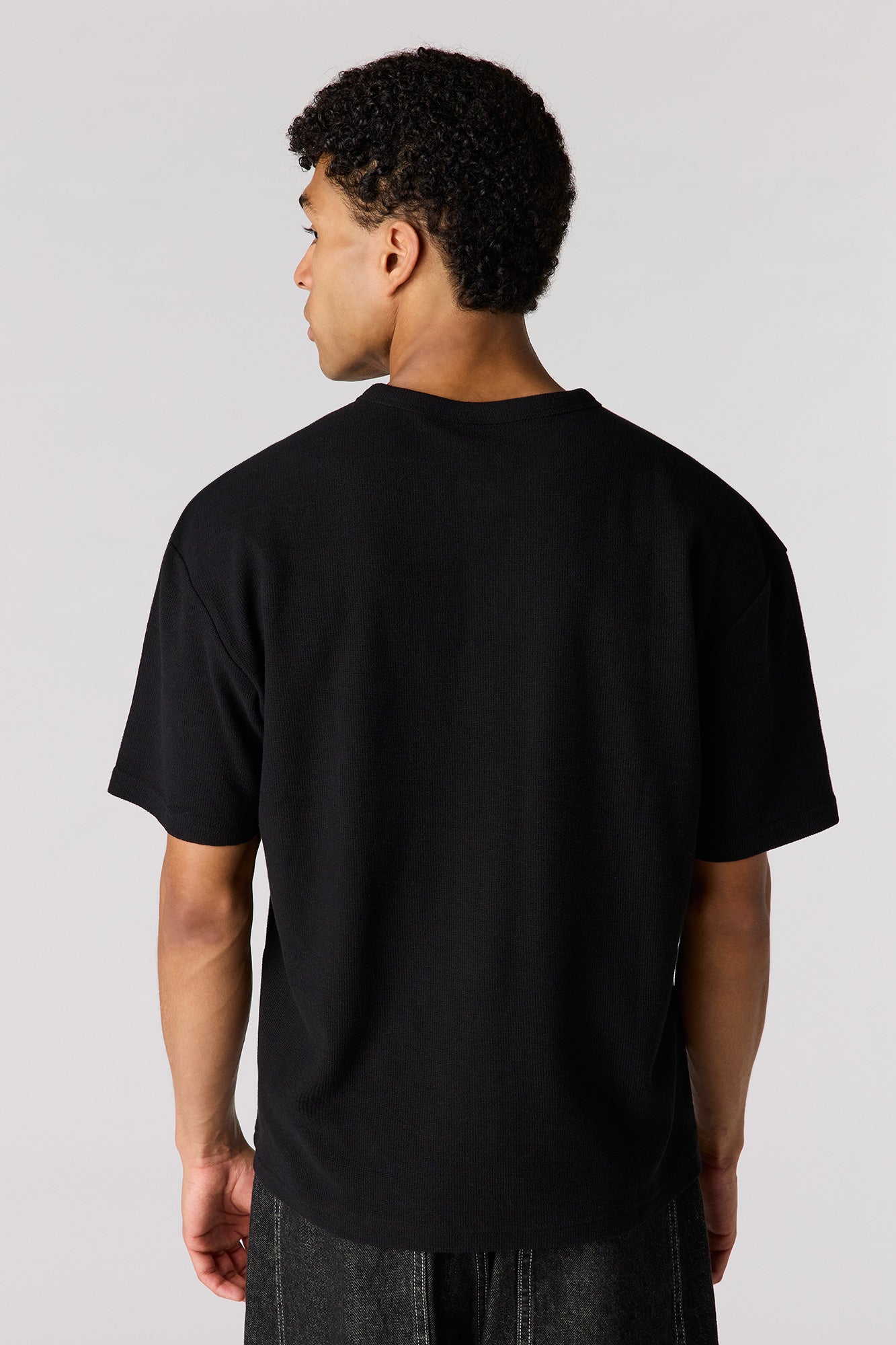 Knit Henley T-Shirt
