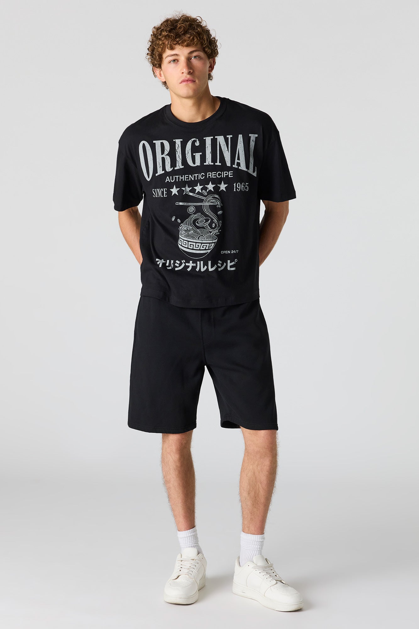 Ramen Graphic Boxy T-Shirt