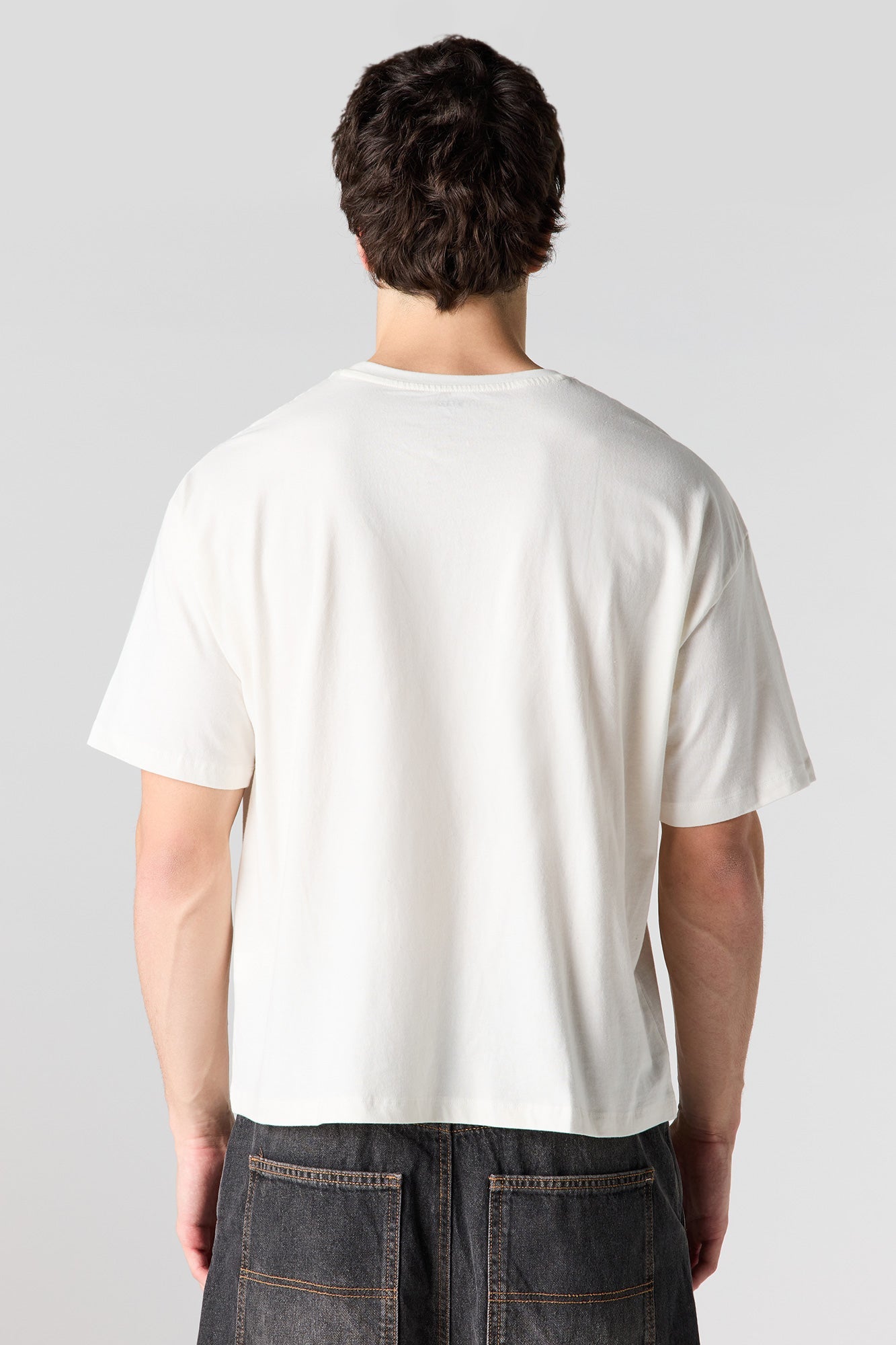 Skull Graphic Boxy T-Shirt