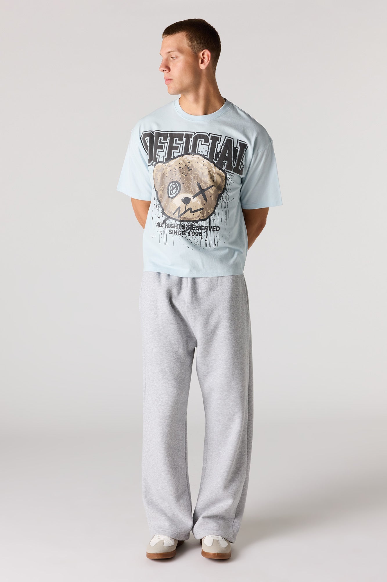 Bear Graphic Boxy T-Shirt