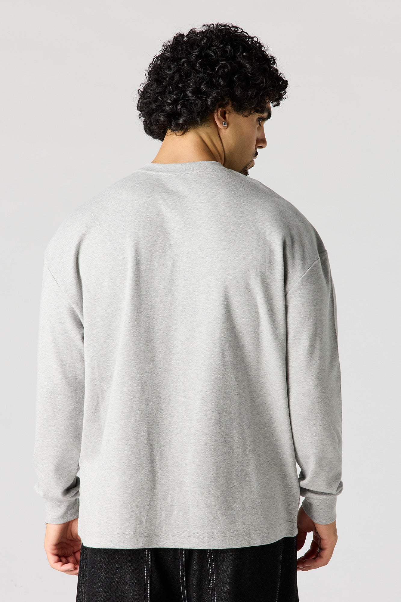 Oversized Heavyweight Long Sleeve Top