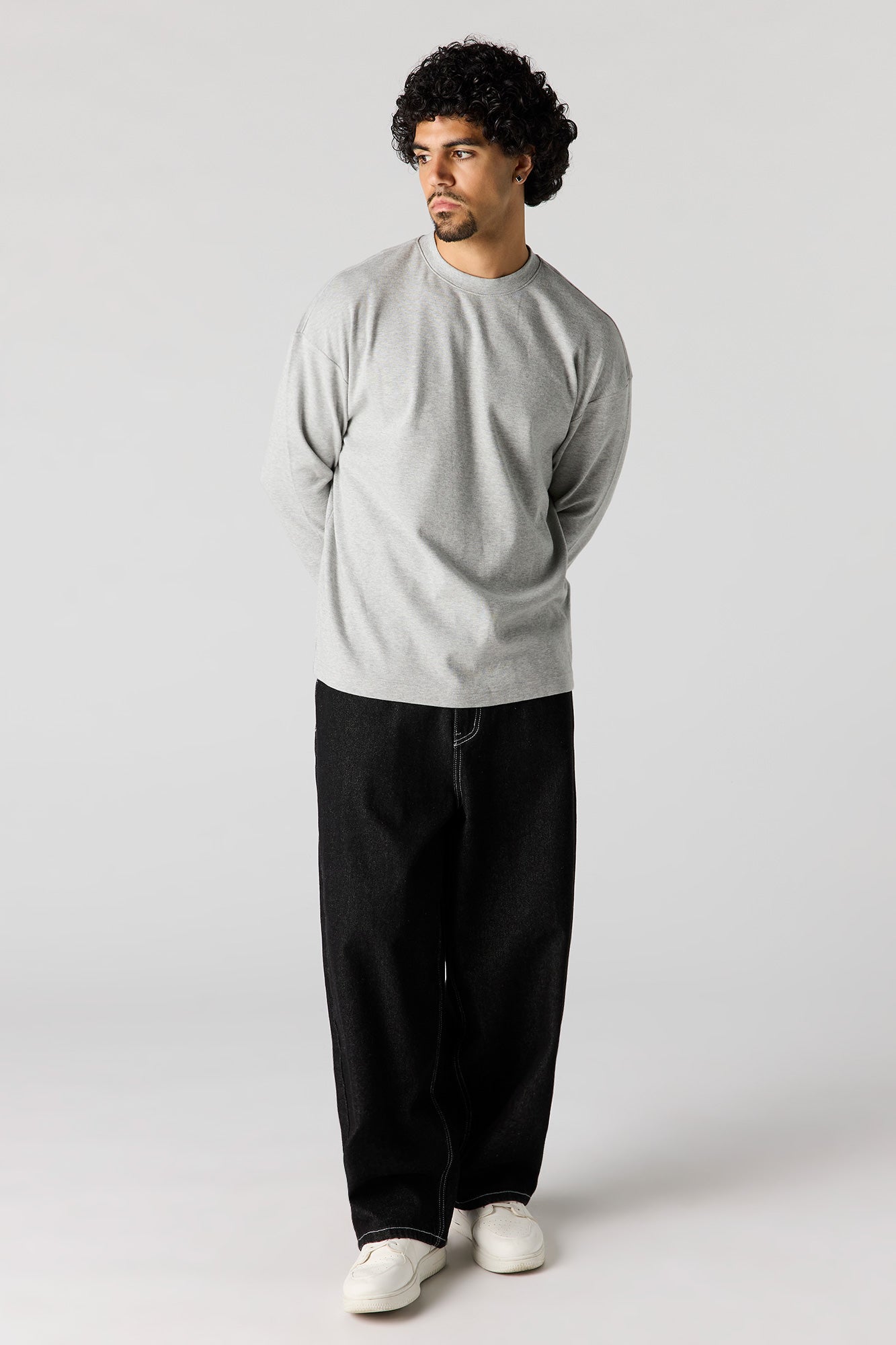 Oversized Heavyweight Long Sleeve Top