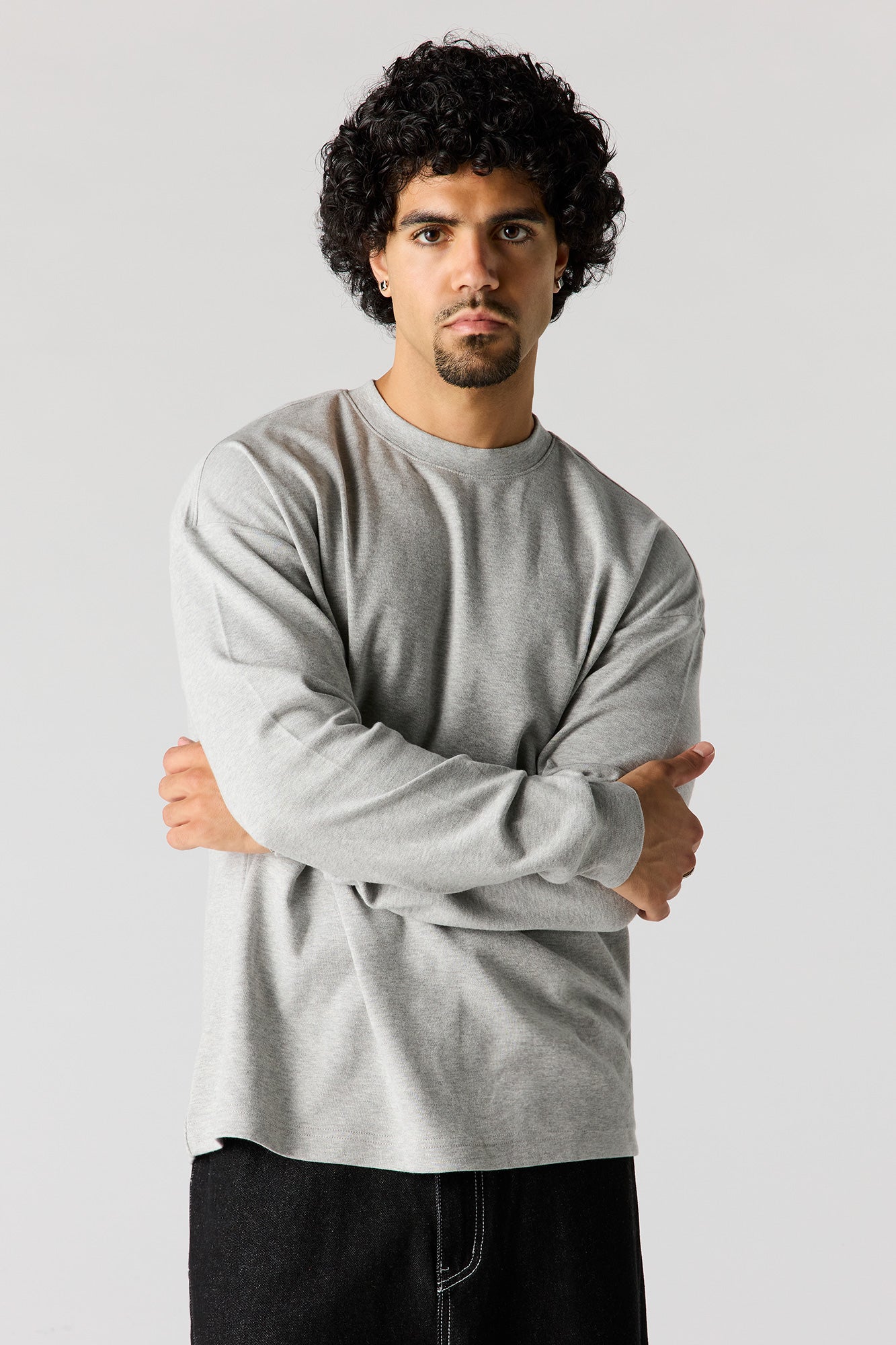 Oversized Heavyweight Long Sleeve Top