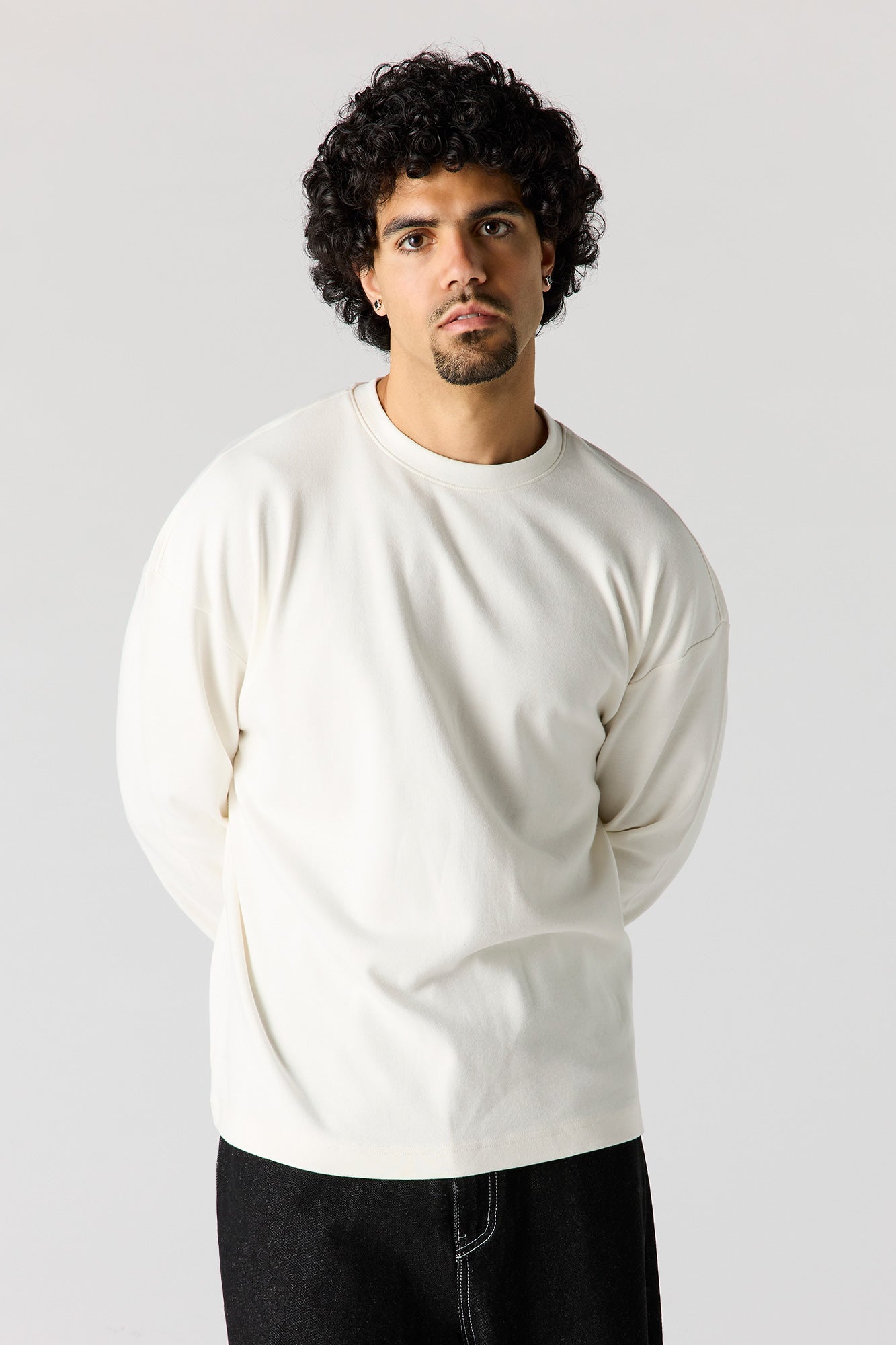 Oversized Heavyweight Long Sleeve Top