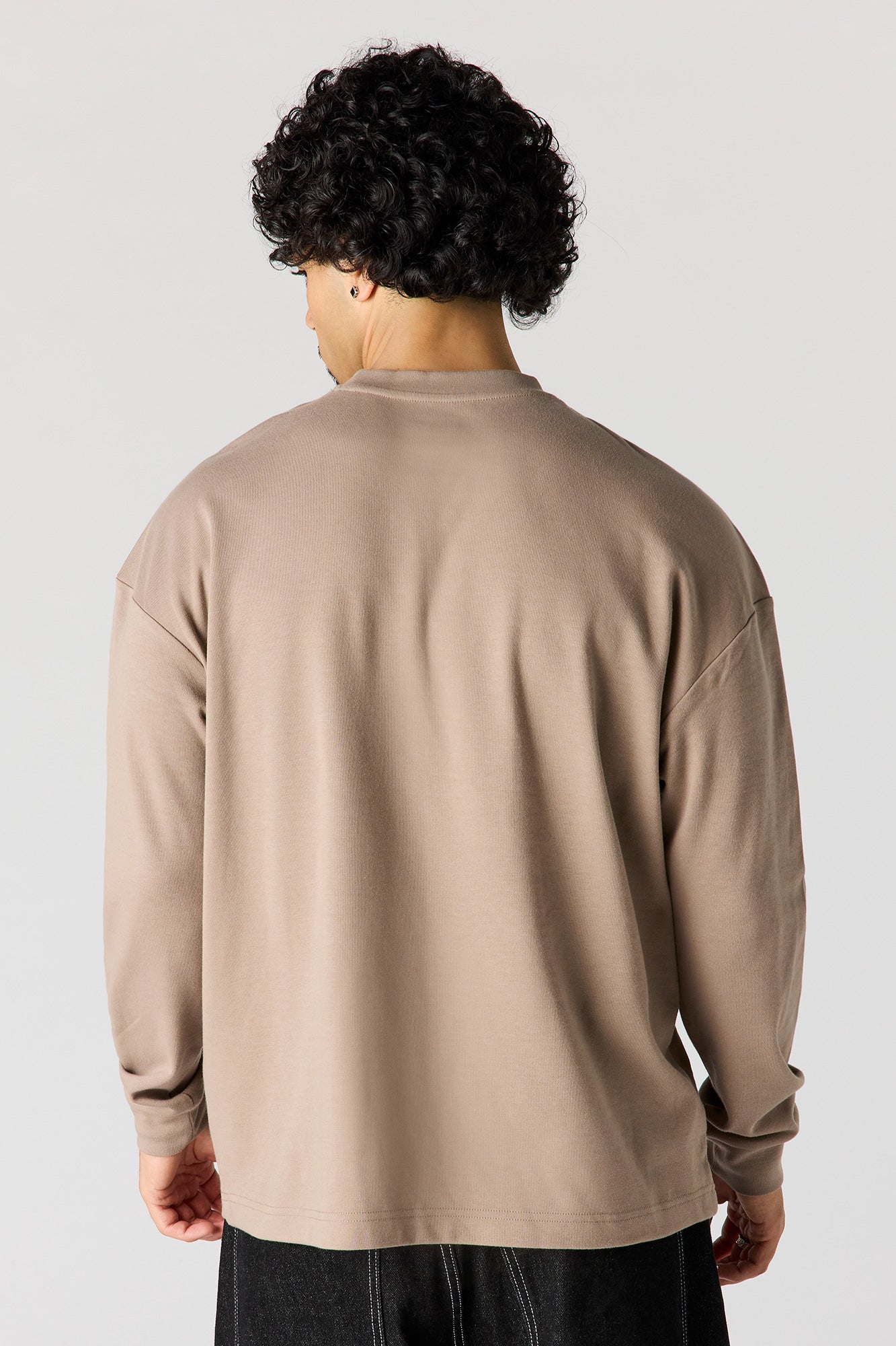 Oversized Heavyweight Long Sleeve Top