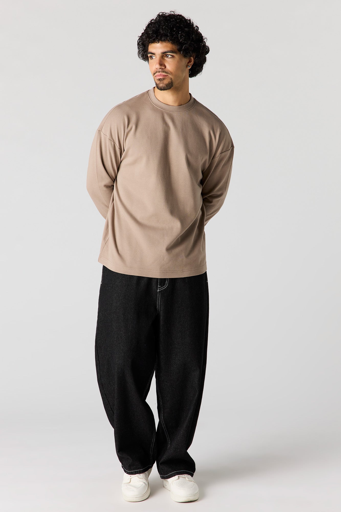 Oversized Heavyweight Long Sleeve Top