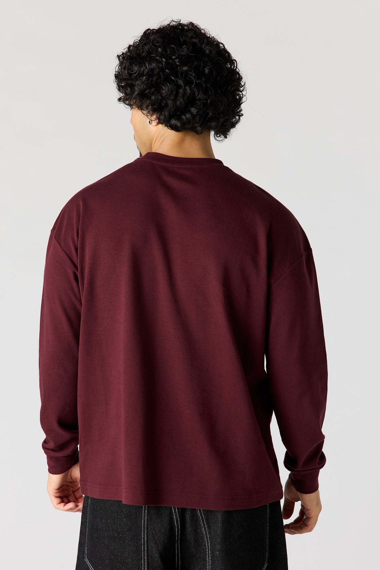 Oversized Heavyweight Long Sleeve Top