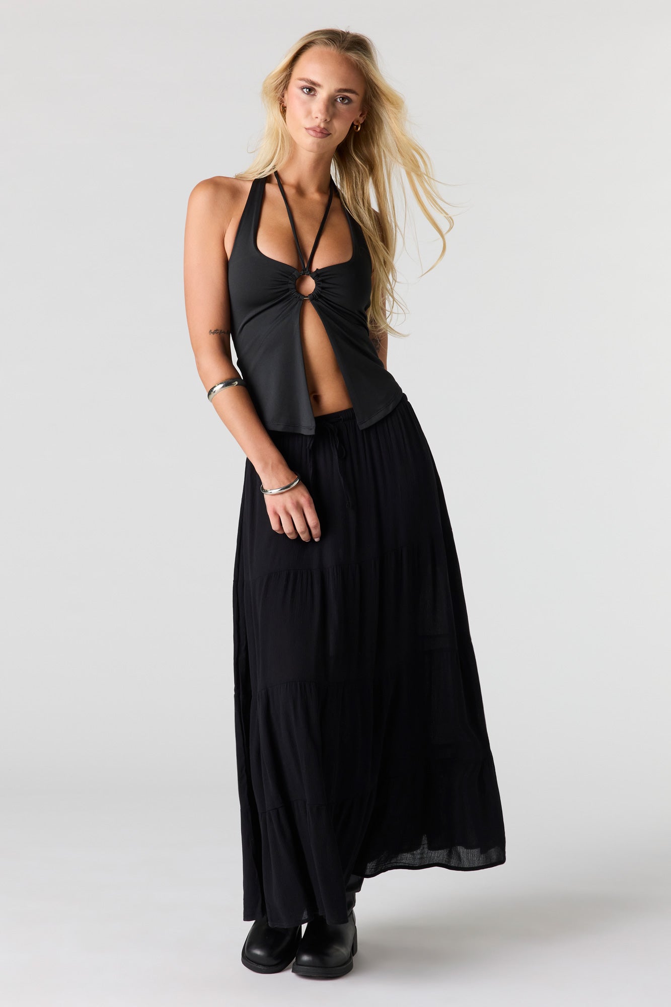 Contour O-Ring Flyaway Halter Top