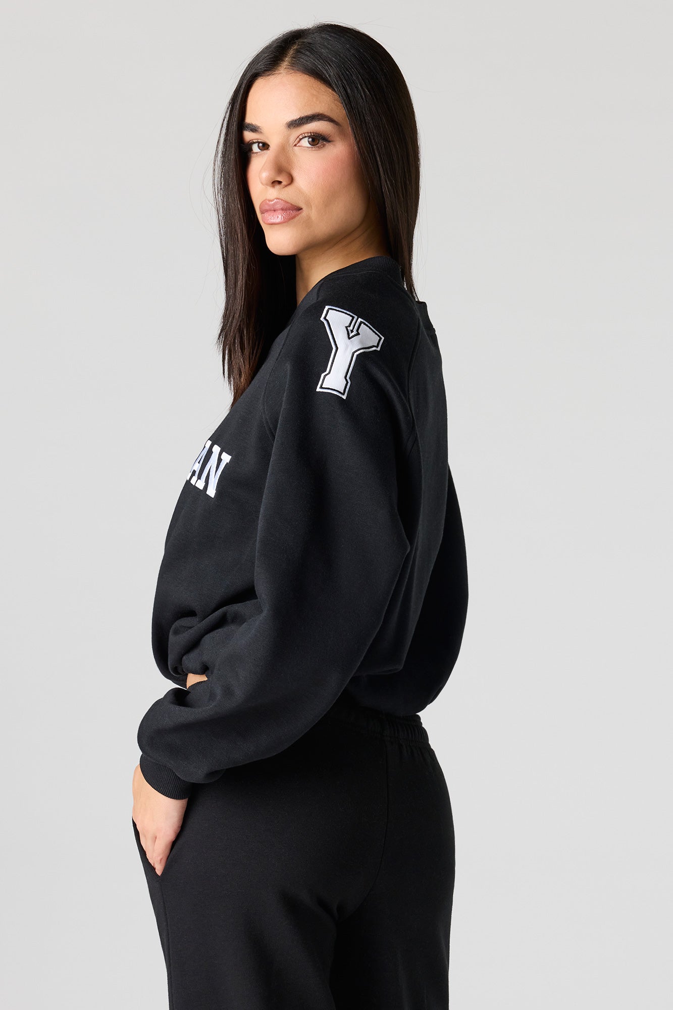 Destination V-Neck Fleece Sweatshirt