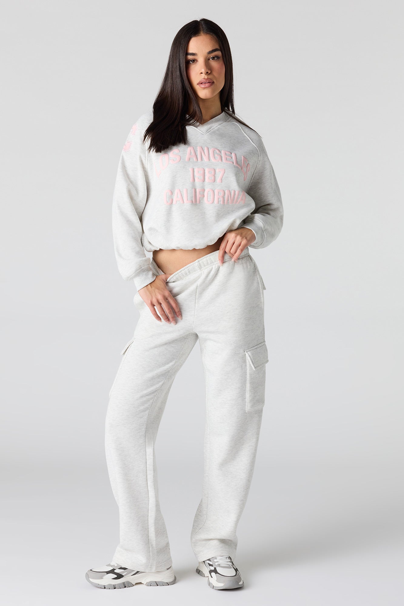 Destination V-Neck Fleece Sweatshirt