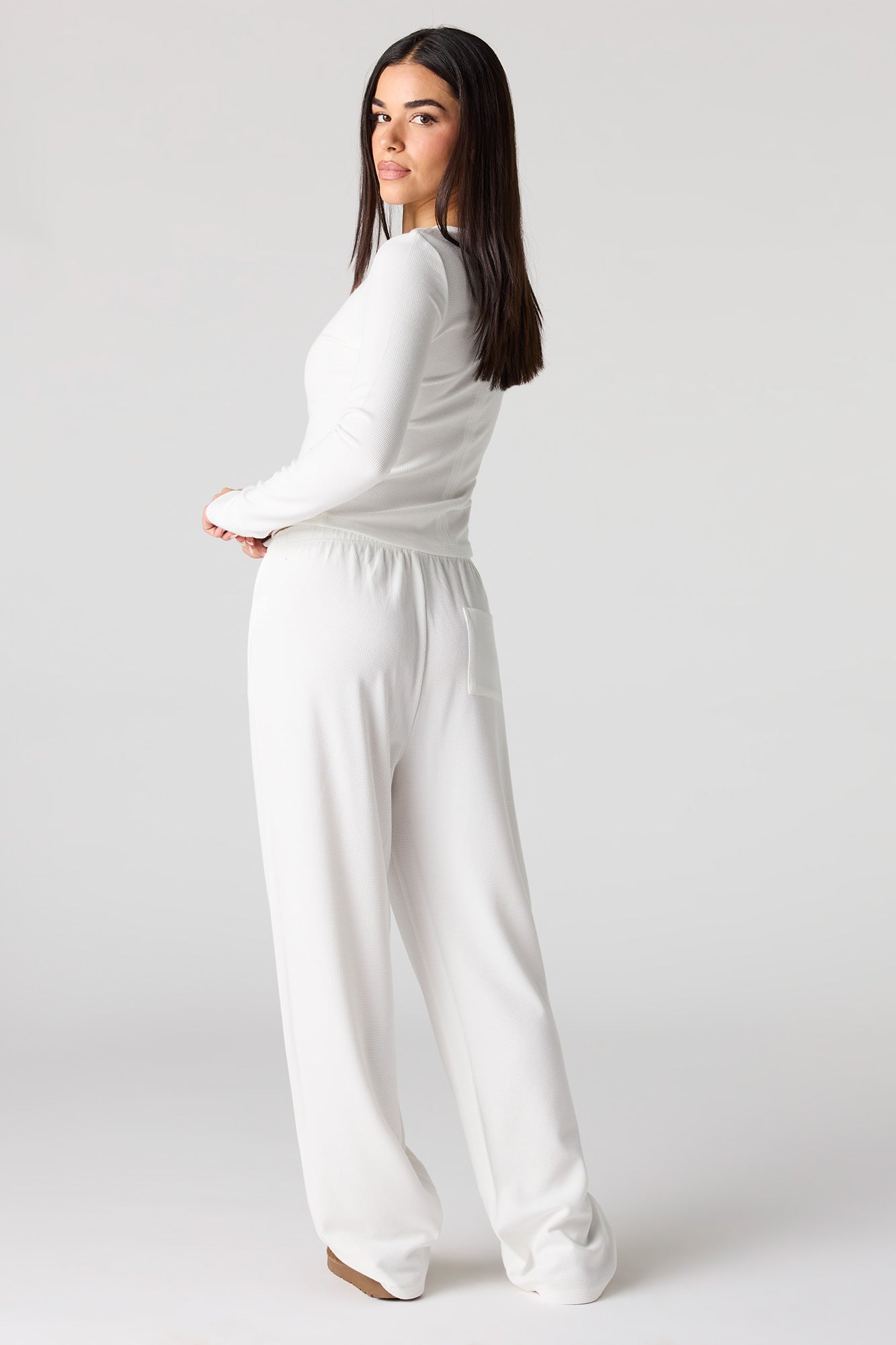 Waffle Knit Pant