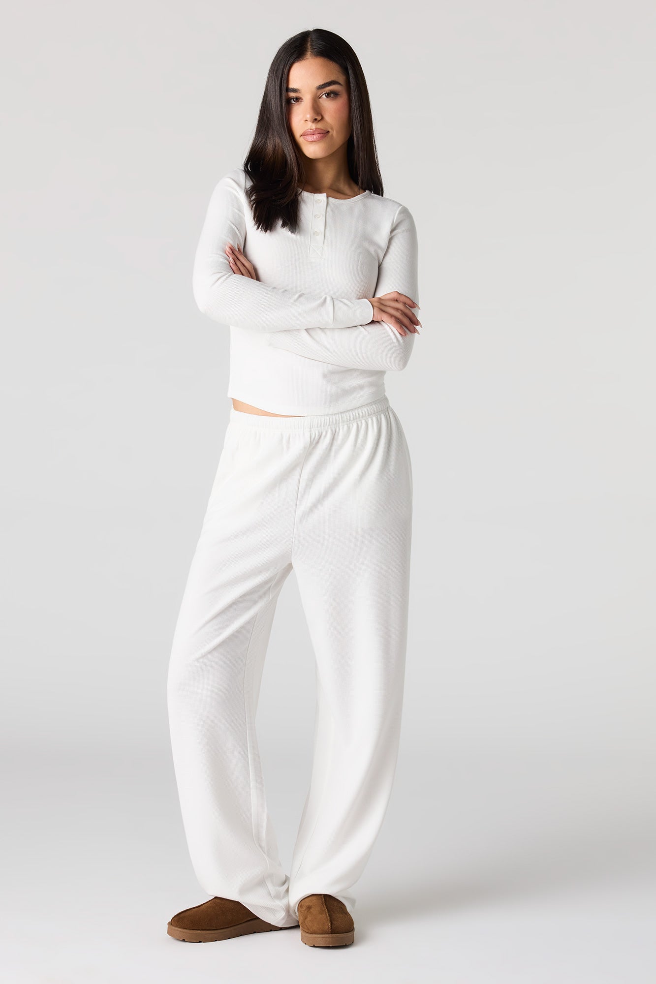 Waffle Knit Pant