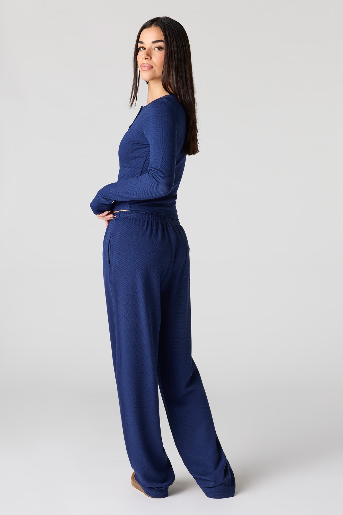 Waffle Knit Pant