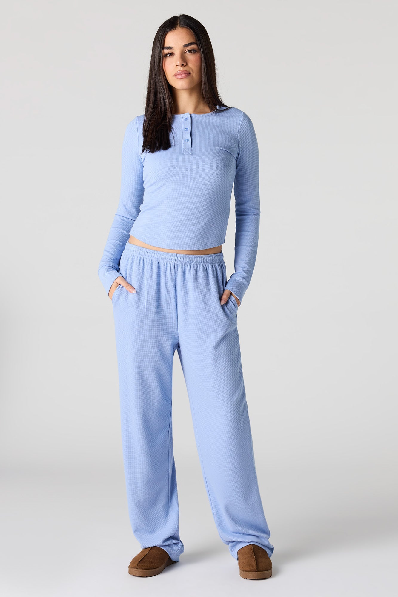 Waffle Knit Pant