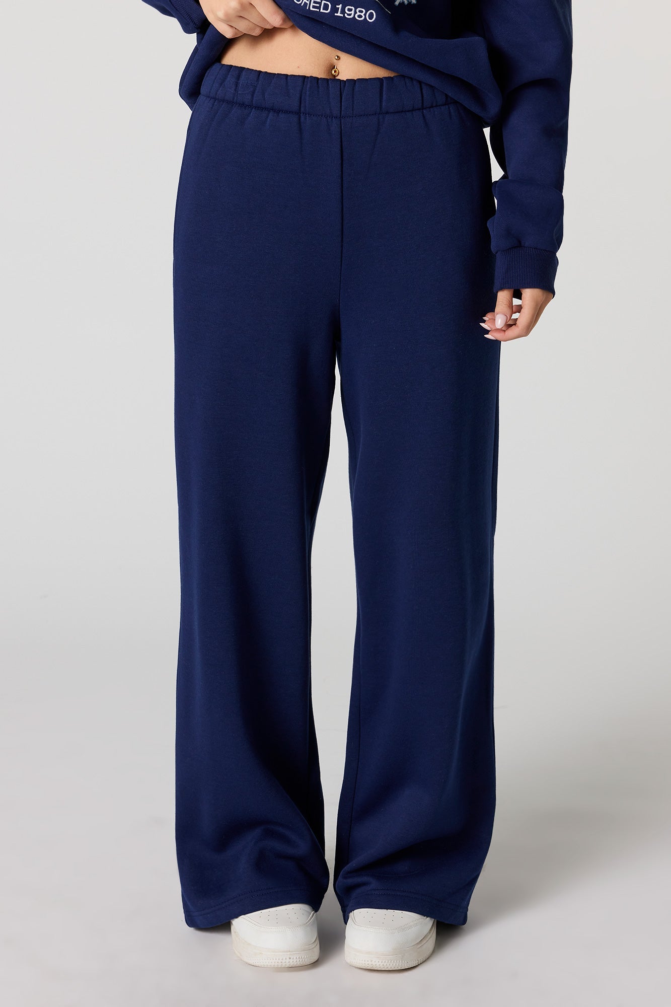 Wide Leg Fleece Sweatpant