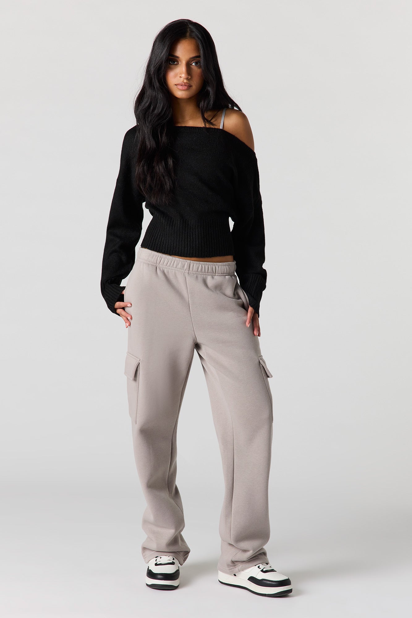 Fleece Cargo Sweatpant