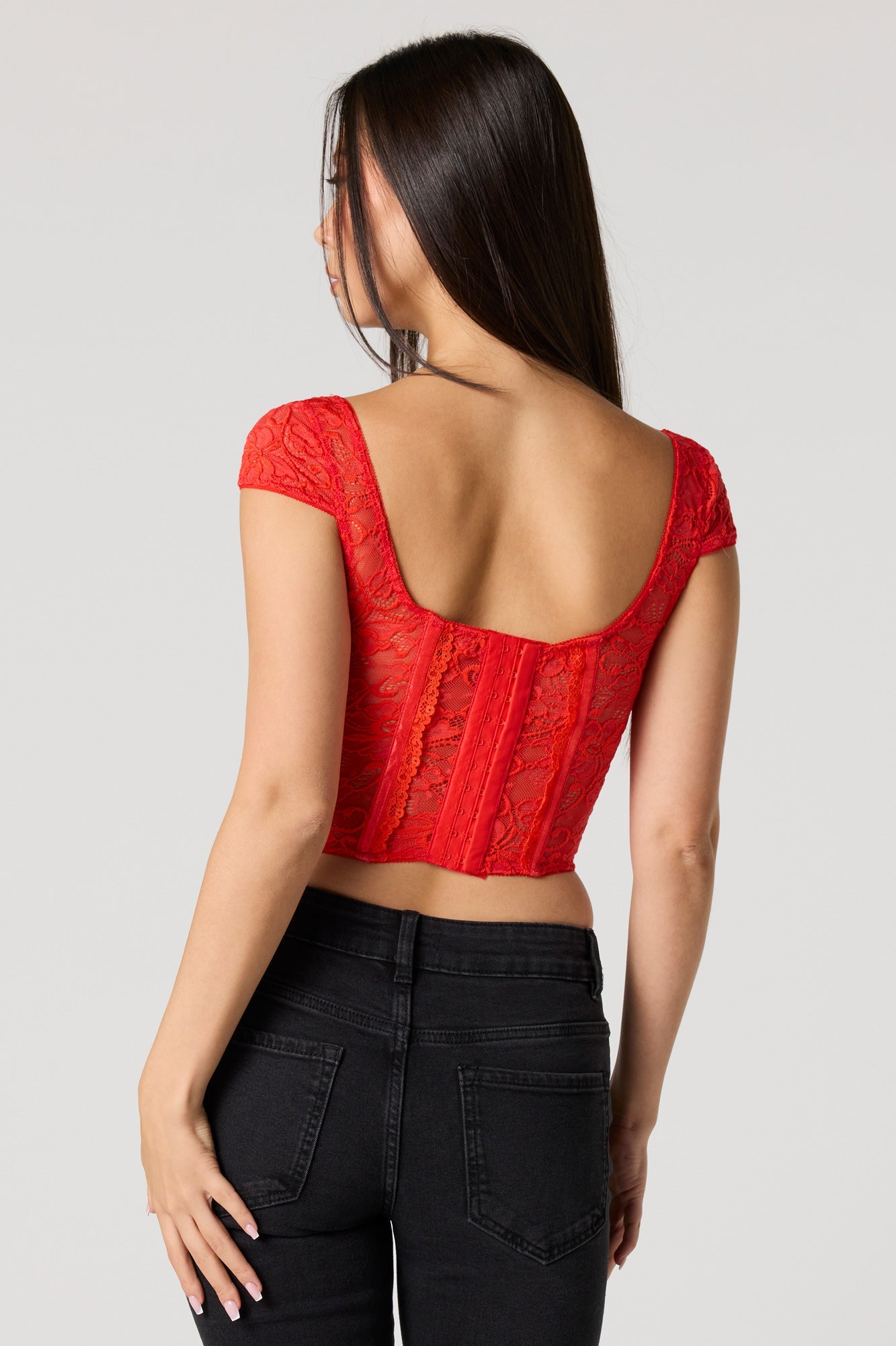 Lace Corset Top