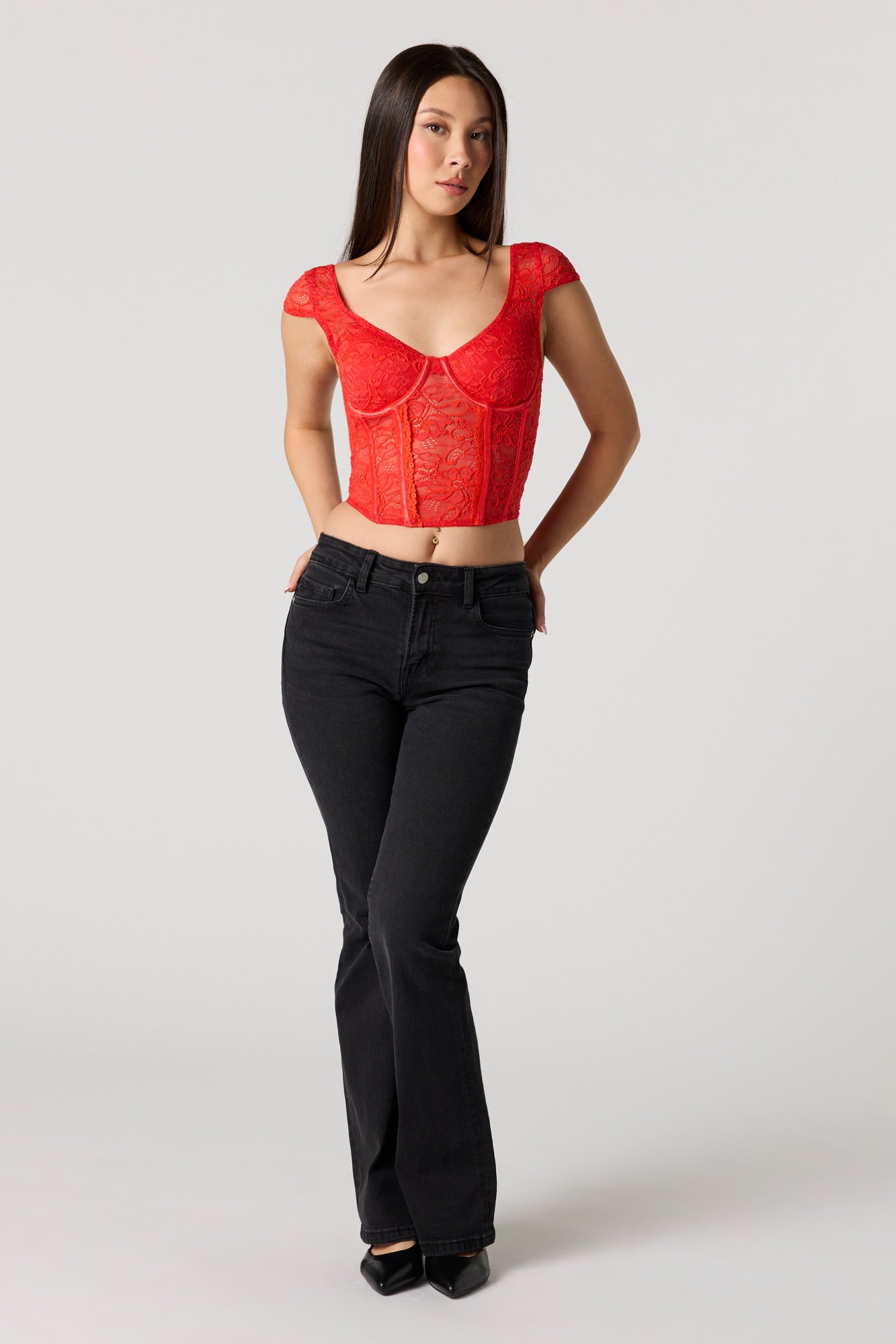Lace Corset Top
