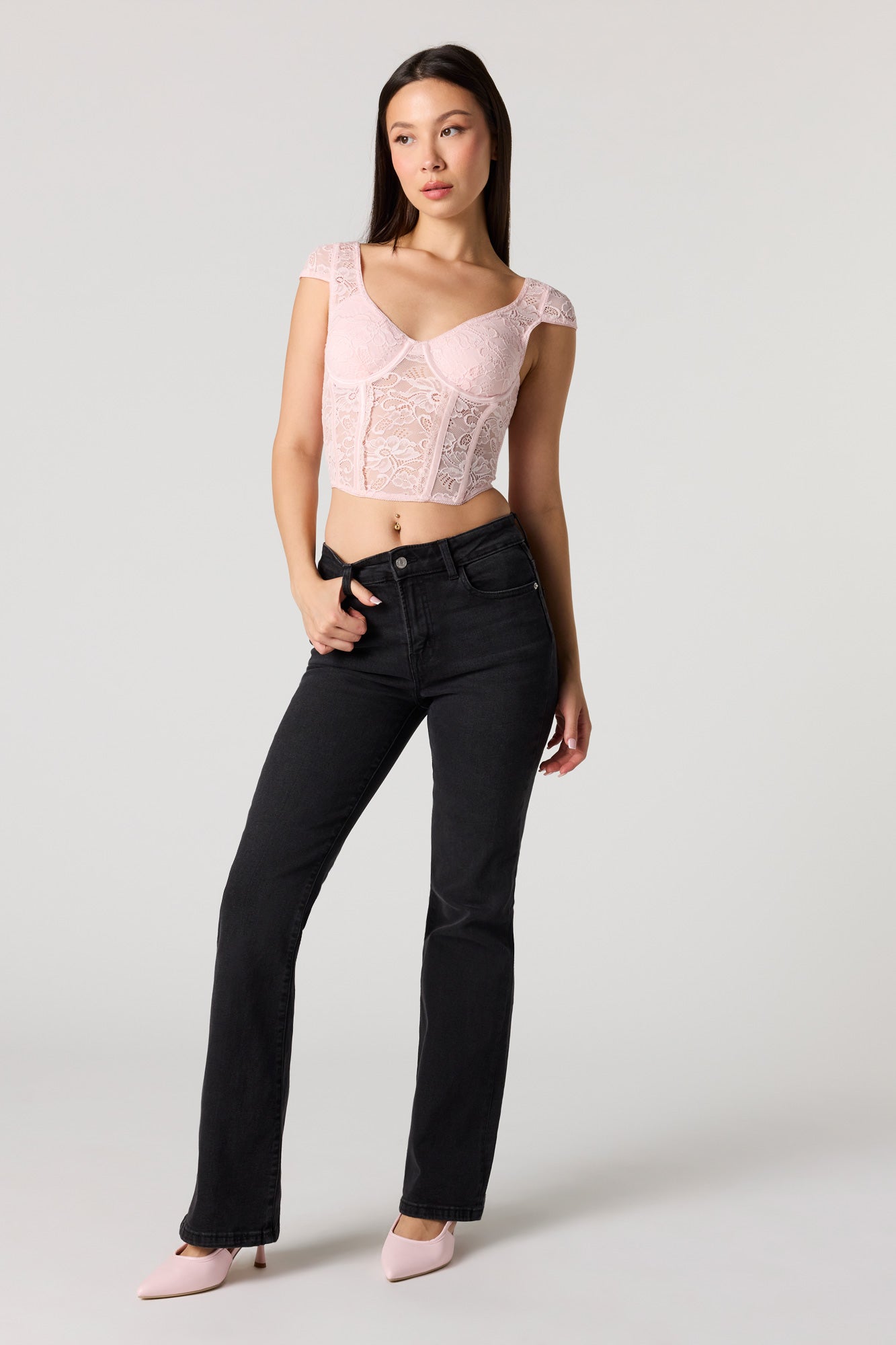Lace Corset Top