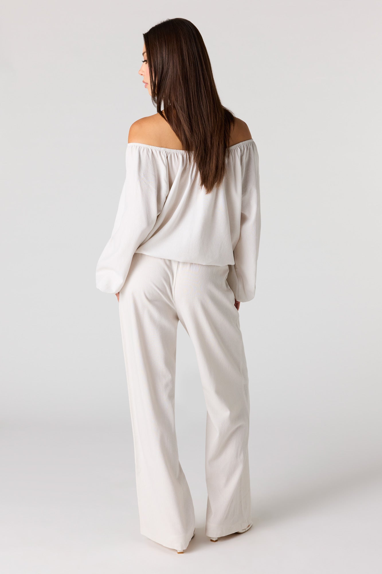 Linen-Blend Drawstring Pant