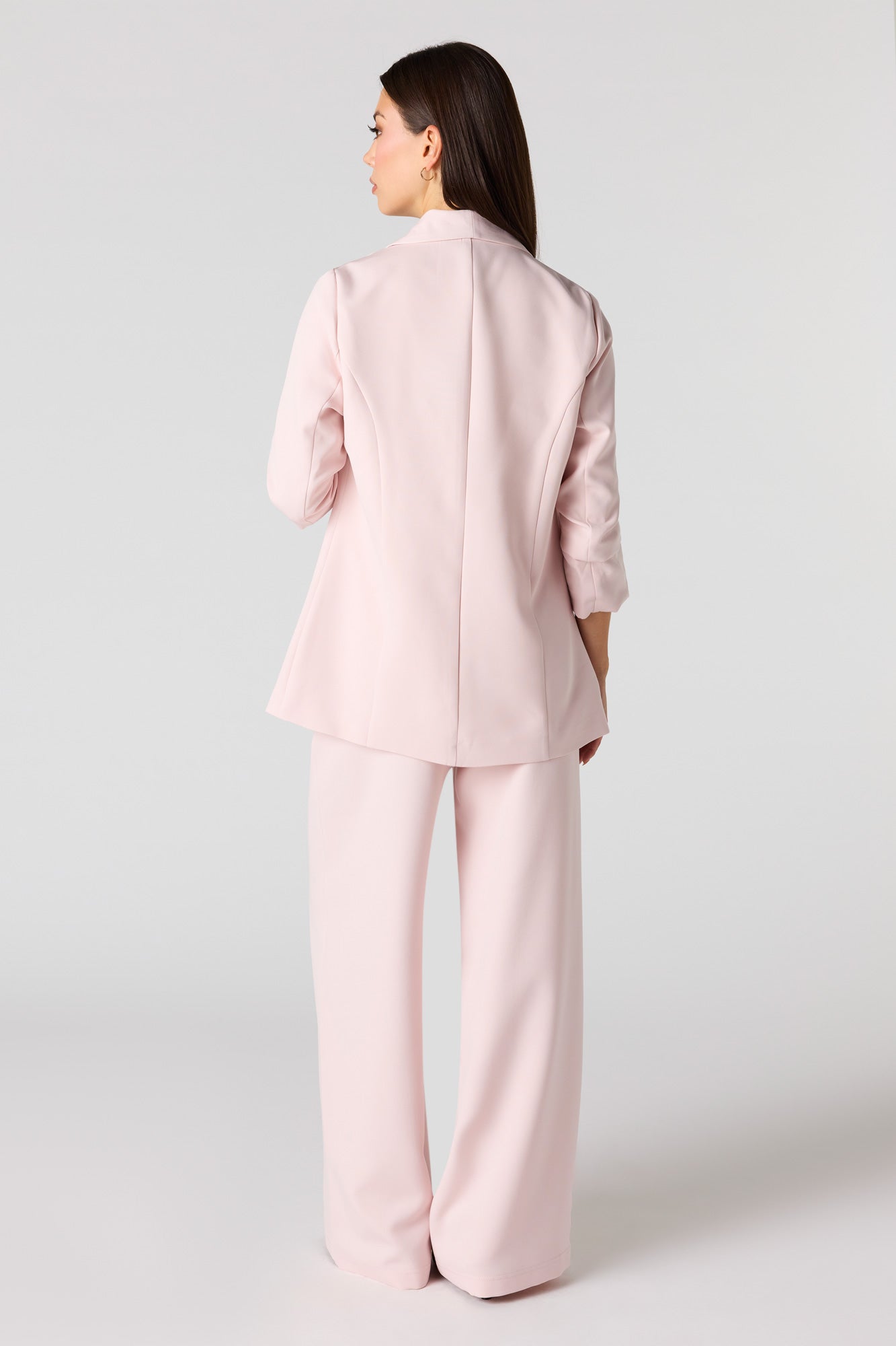 Crepe Wide Leg Dress Pant