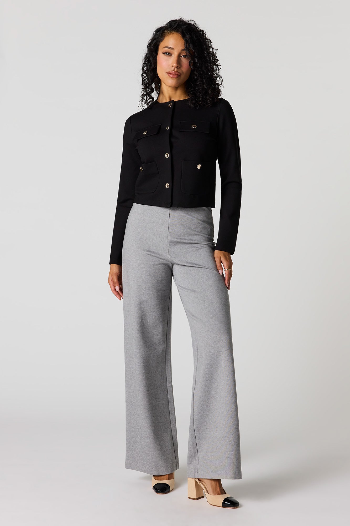 Wide Leg Dress Pant
