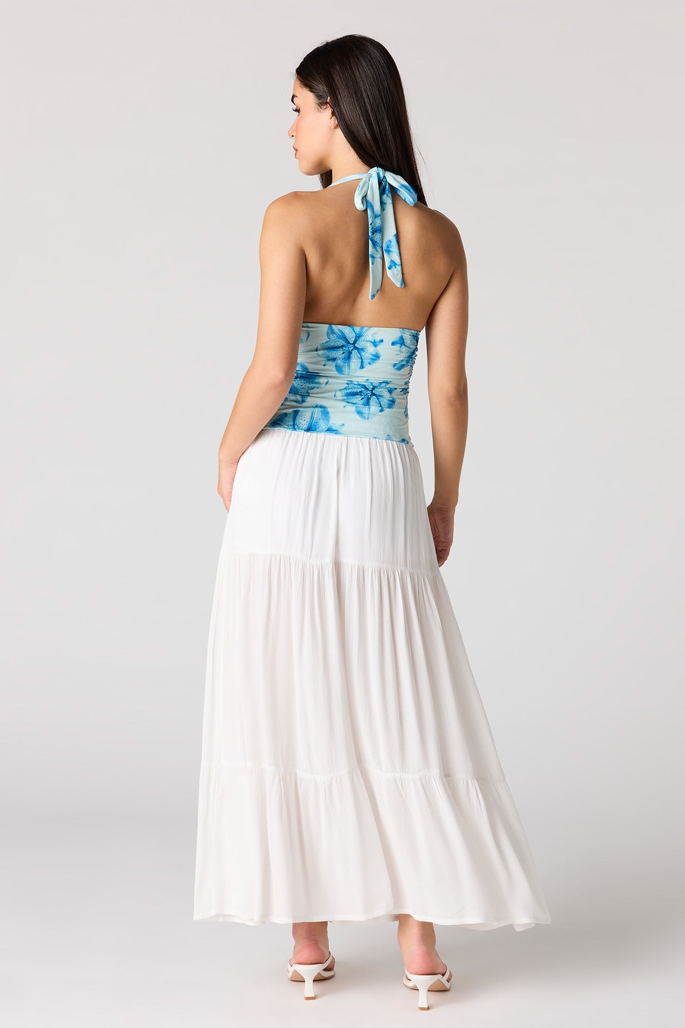 Tiered Maxi Skirt