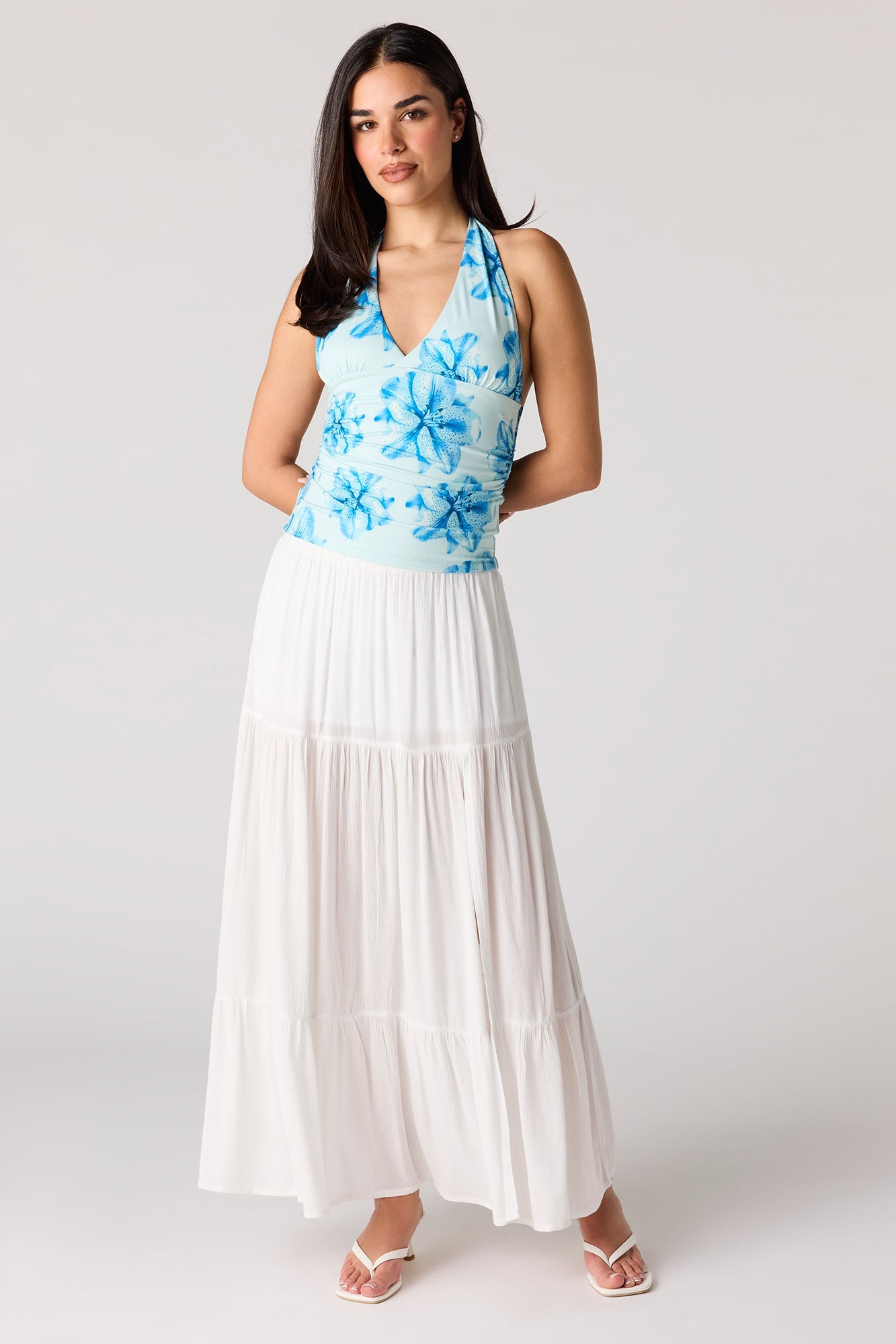 Tiered Maxi Skirt