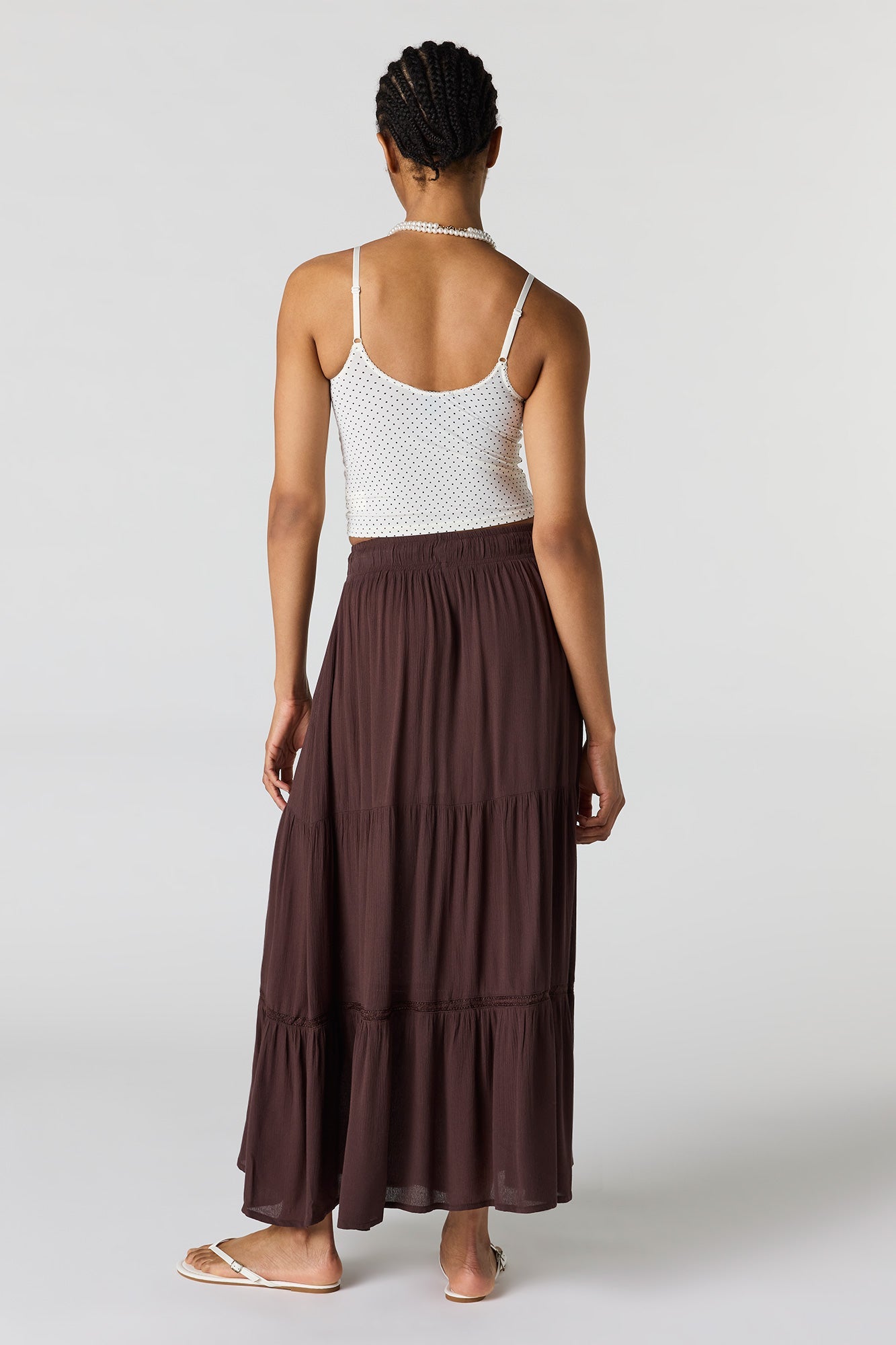Tiered Maxi Skirt