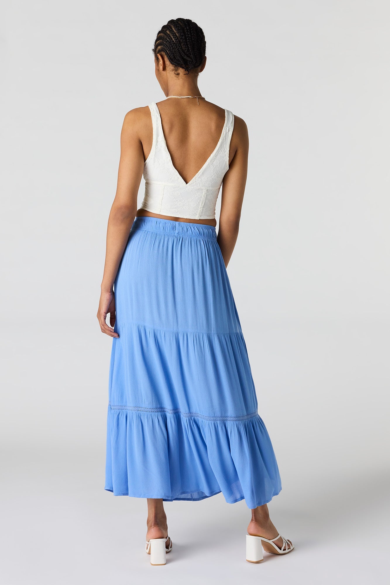 Tiered Maxi Skirt