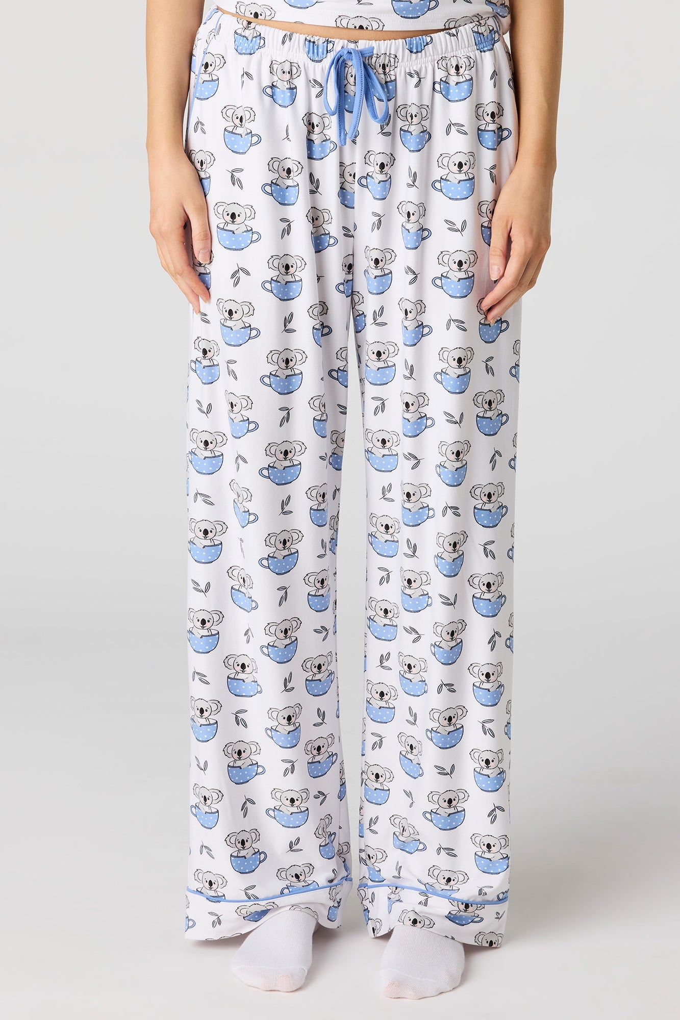 Tank & Pant & Headband Soft Pajama Set