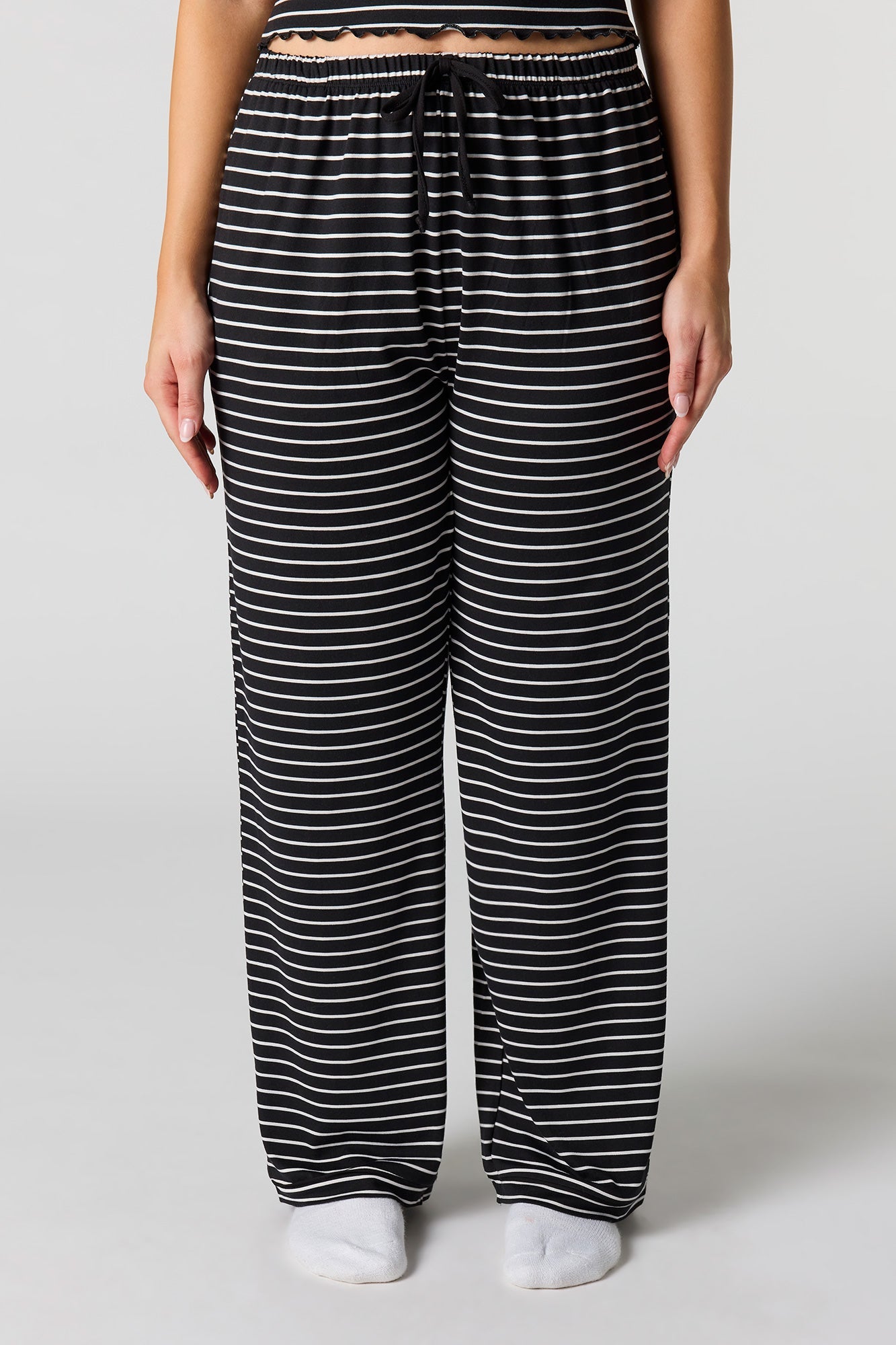 Lace V-Neck Tank & Pant Pajama Set