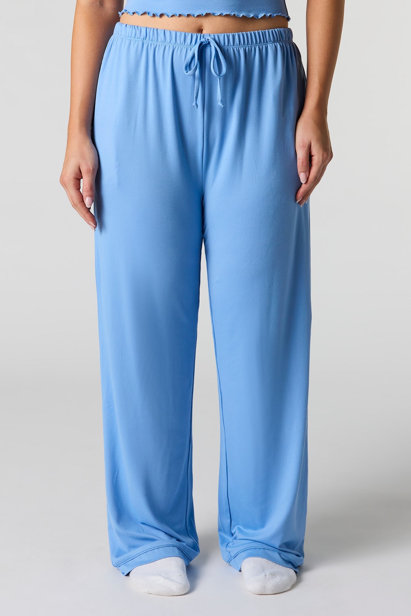 Lace V-Neck Tank & Pant Pajama Set