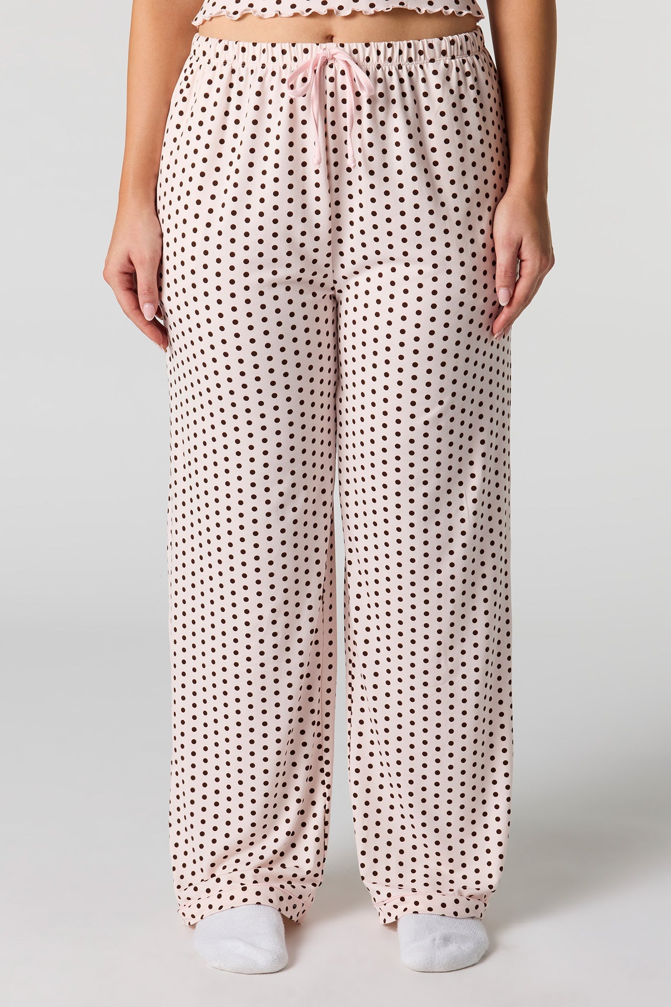 Lace V-Neck Tank & Pant Pajama Set