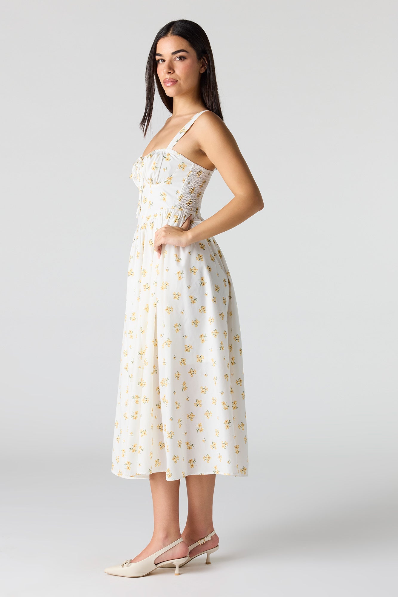 Corset Midi Dress