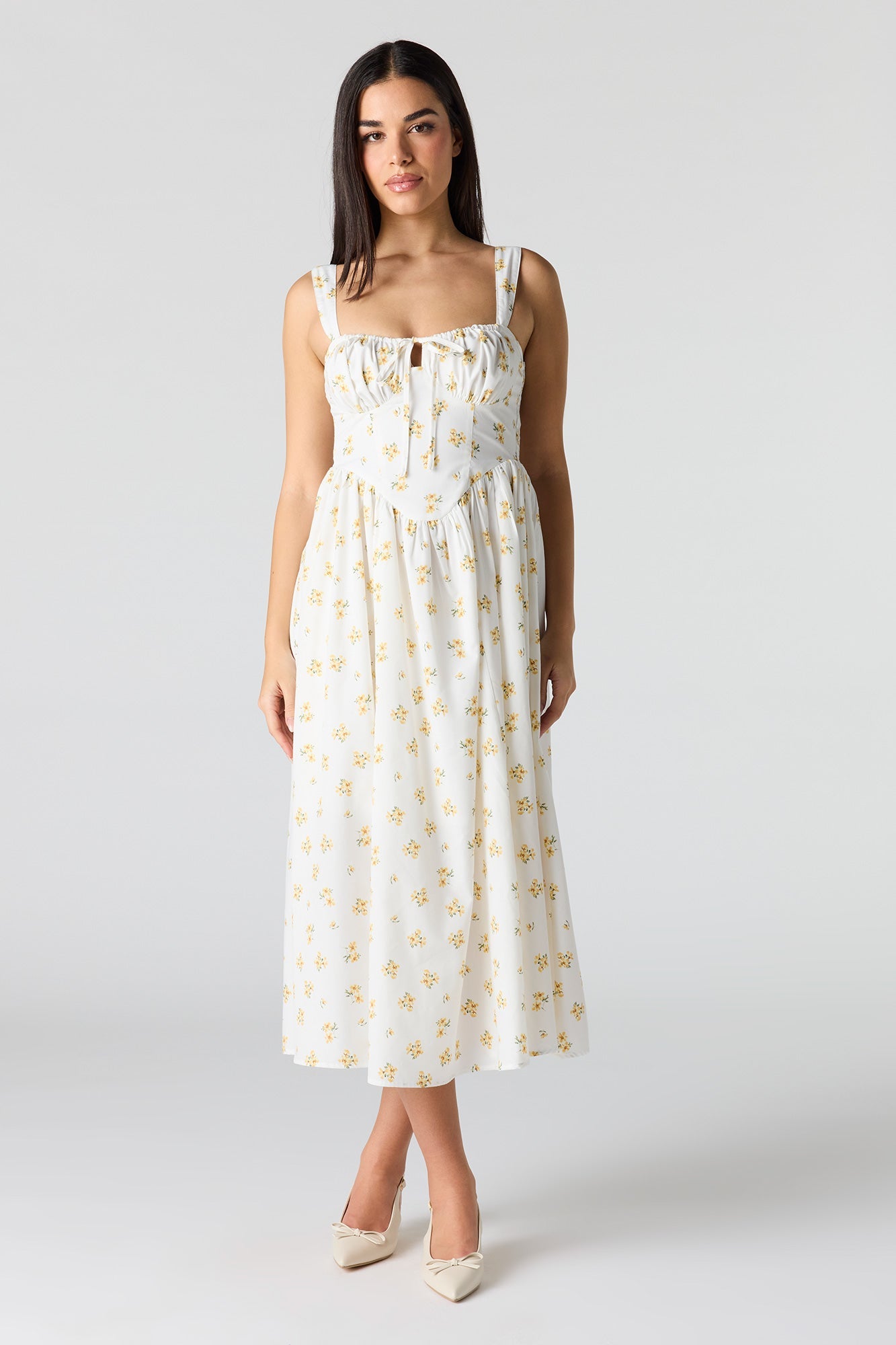 Corset Midi Dress