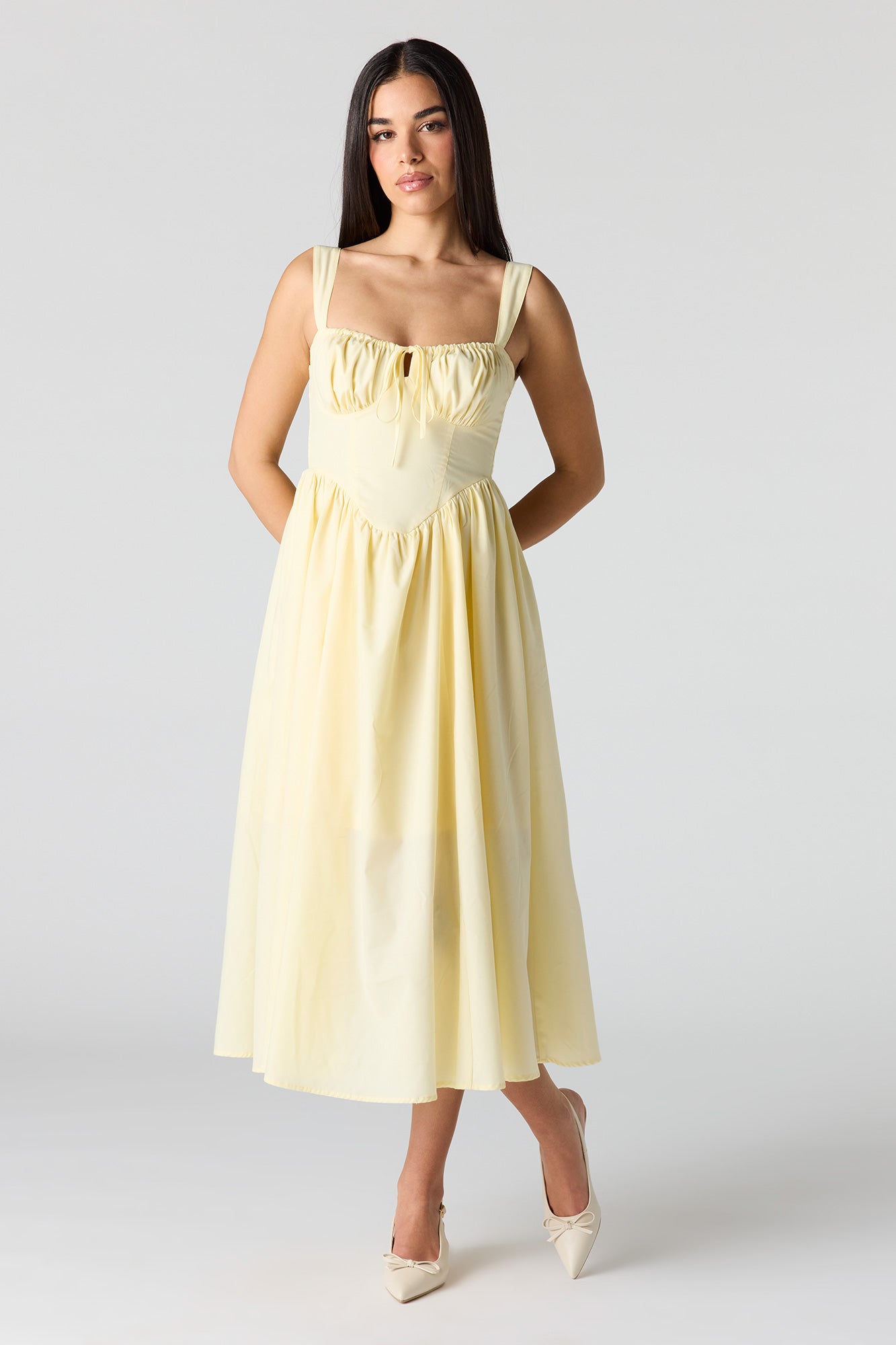 Corset Midi Dress
