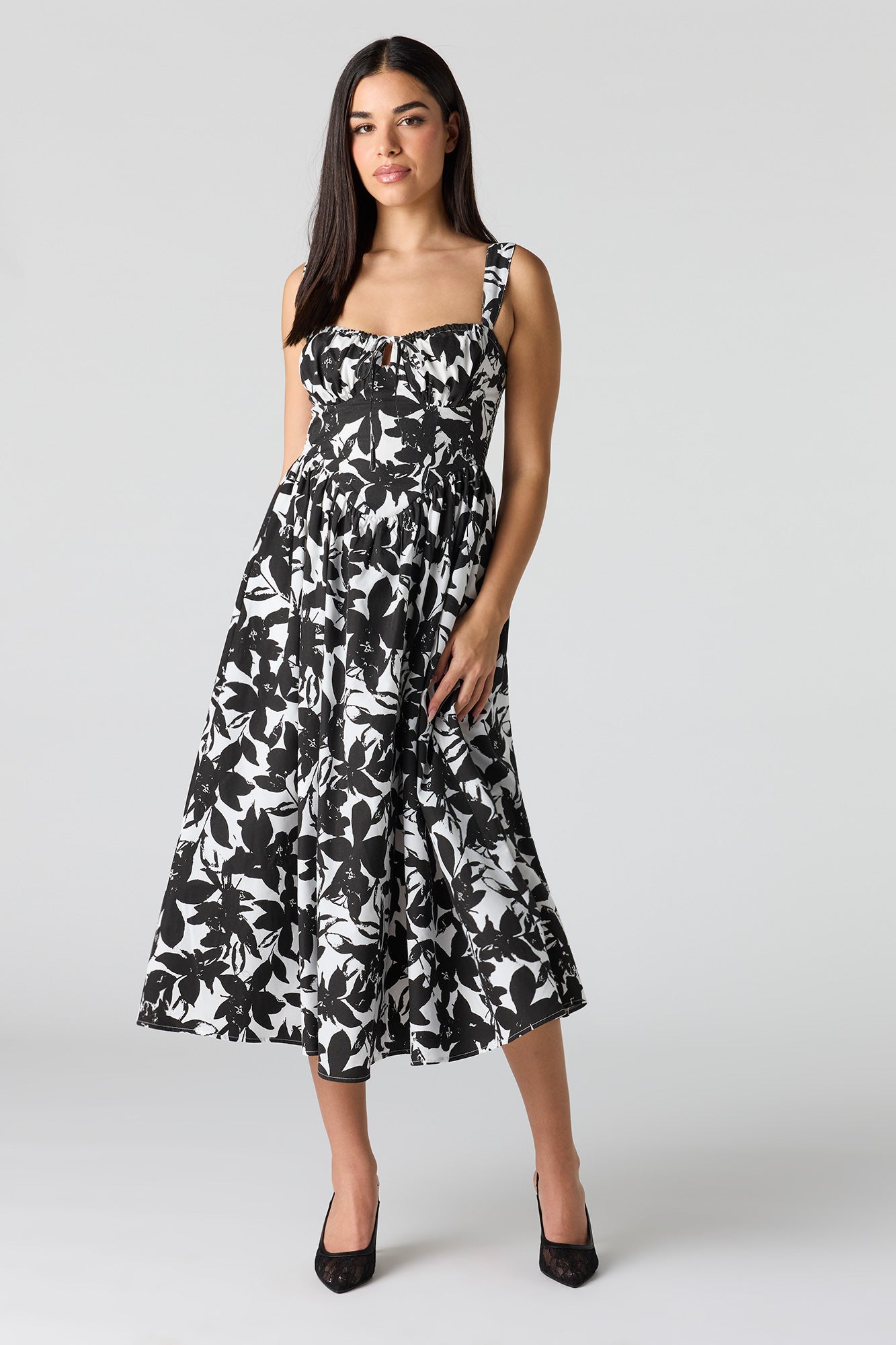 Corset Midi Dress