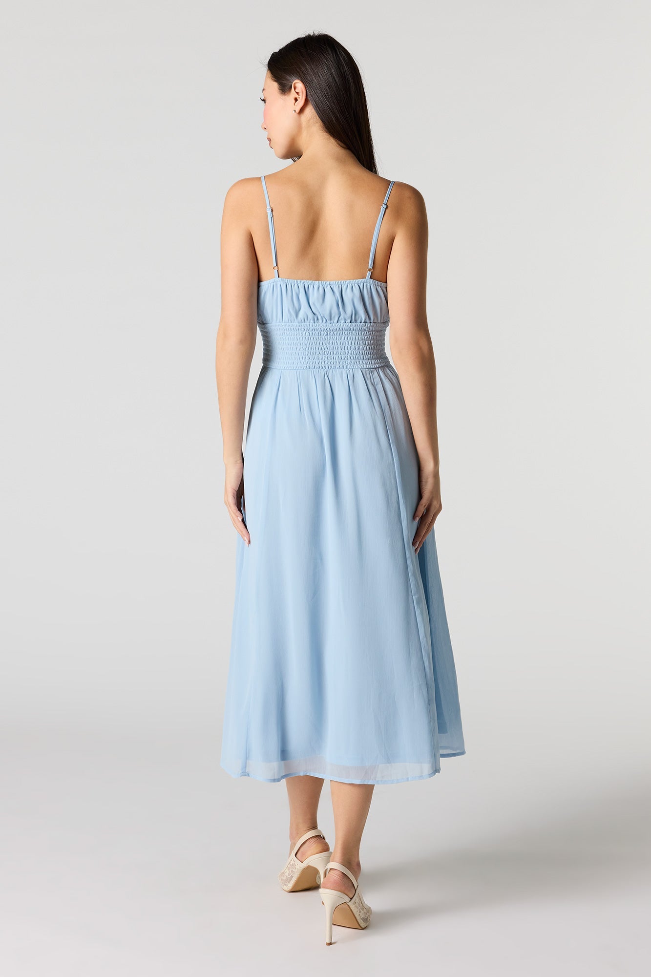 Chiffon Midi Dress
