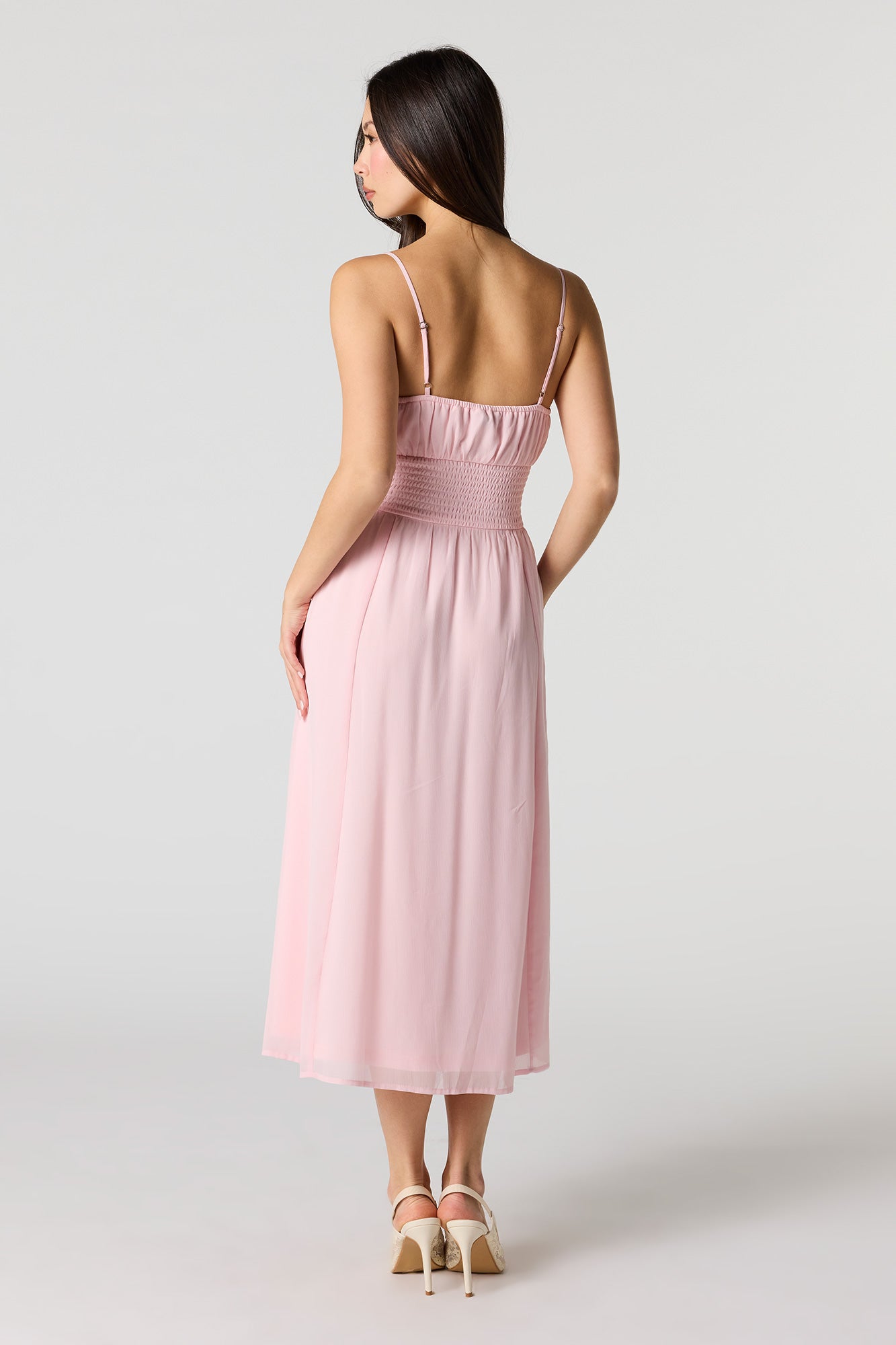 Chiffon Midi Dress